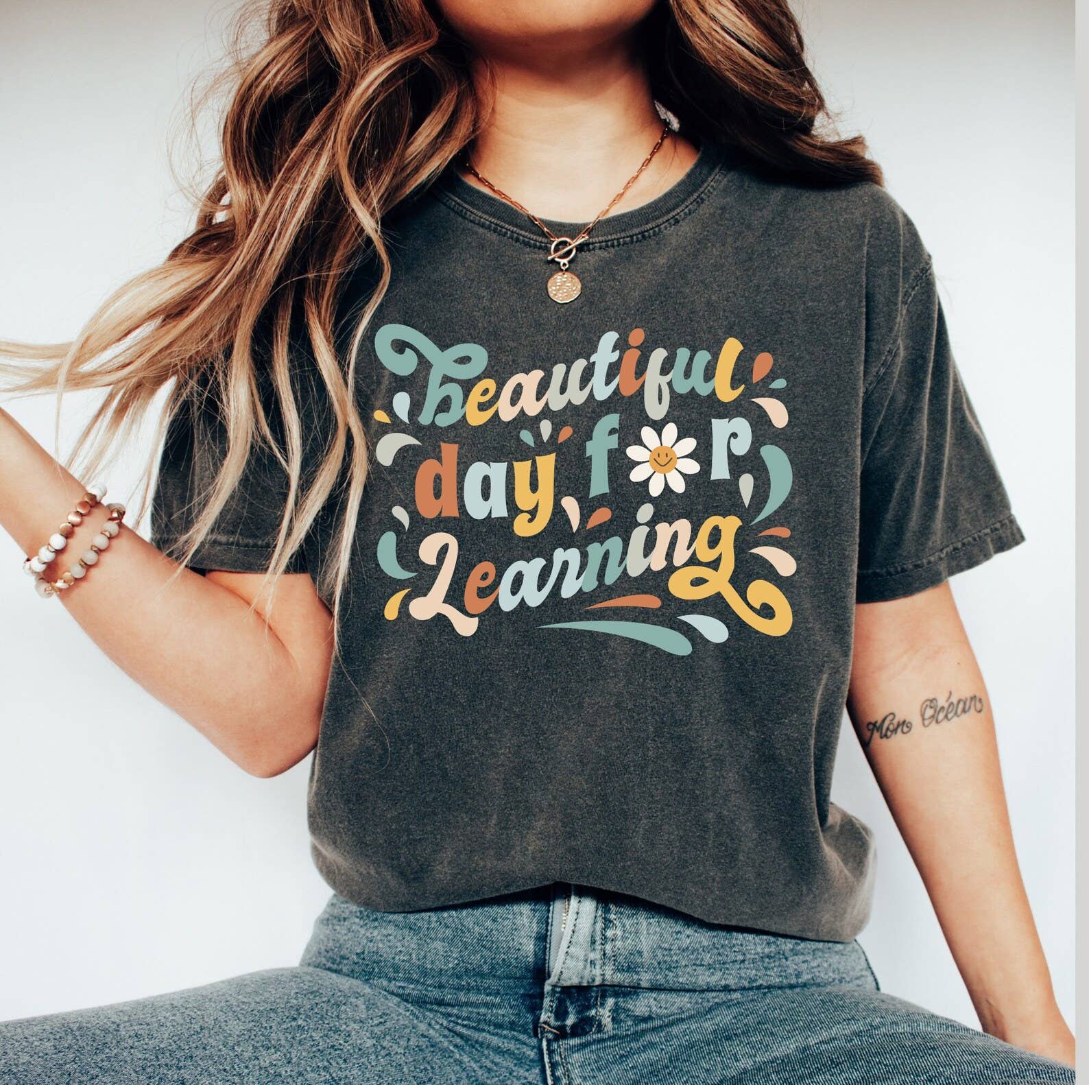 Beautiful Day For Learning T-Shirt Hoodie, Sweatshirt | PodTeesHub.com
