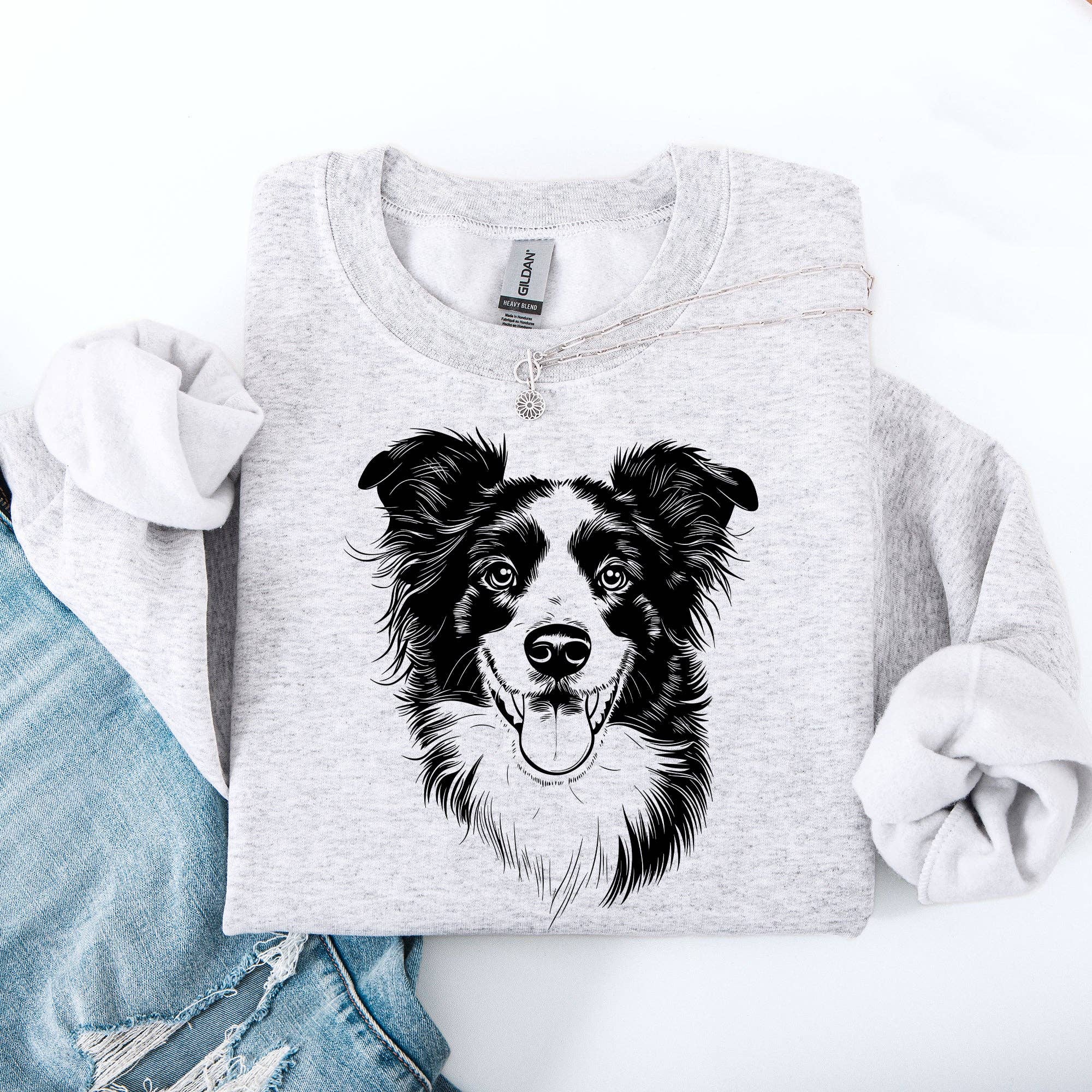 Border Collie, Pet, Dog Breed Sweatshirt T-Shirts, Hoodie | PodTeesHub.com