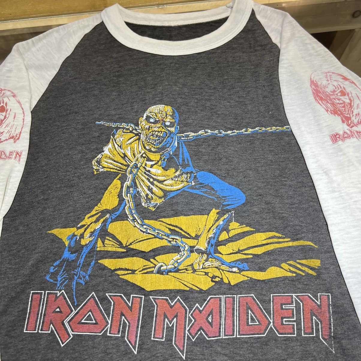 Iron Maiden X Vintage Cheap Vintage 3q Iron Maiden 80s T-Shirts, Hoodie, Sweatshirt | PodTeesHub.com