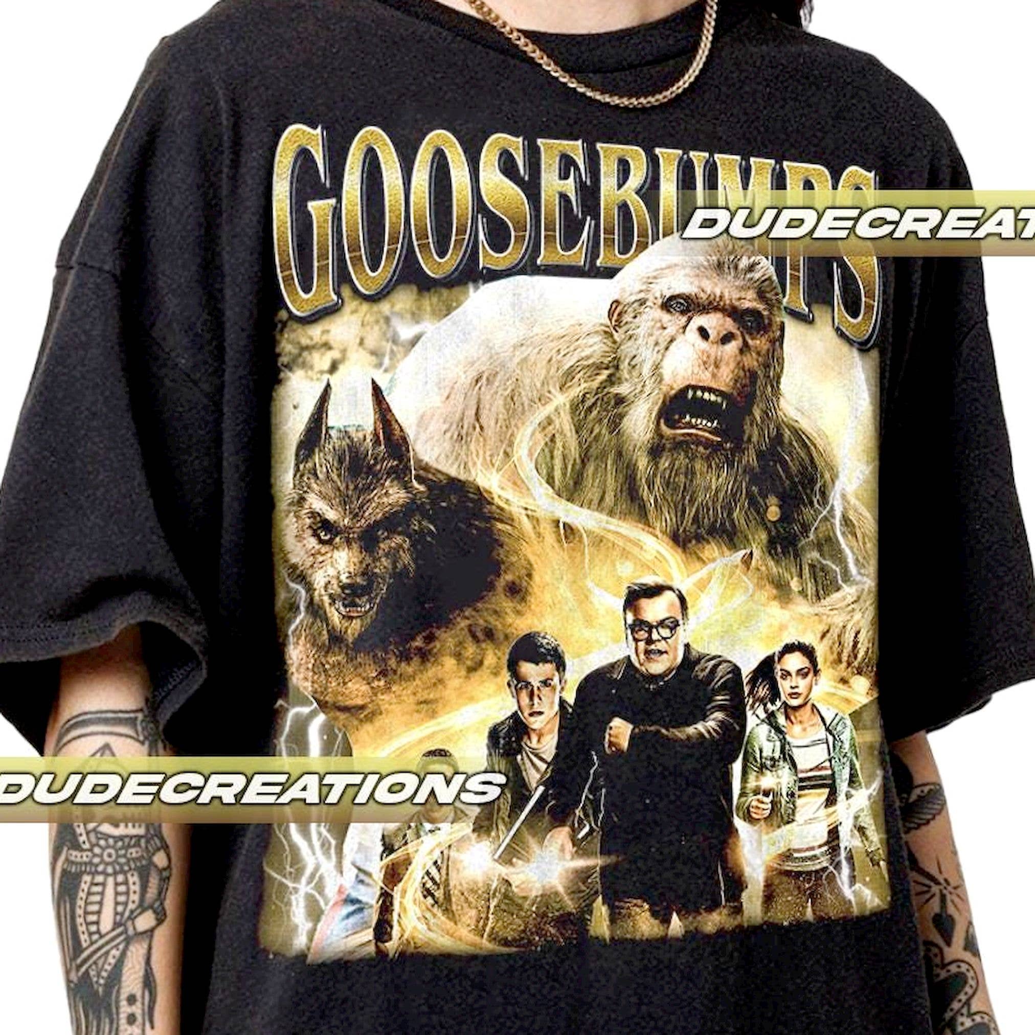 Goosebumps Vintage T-Shirt, Unisex Gift For Horror Fans Hoodie, Sweatshirt | PodTeesHub.com