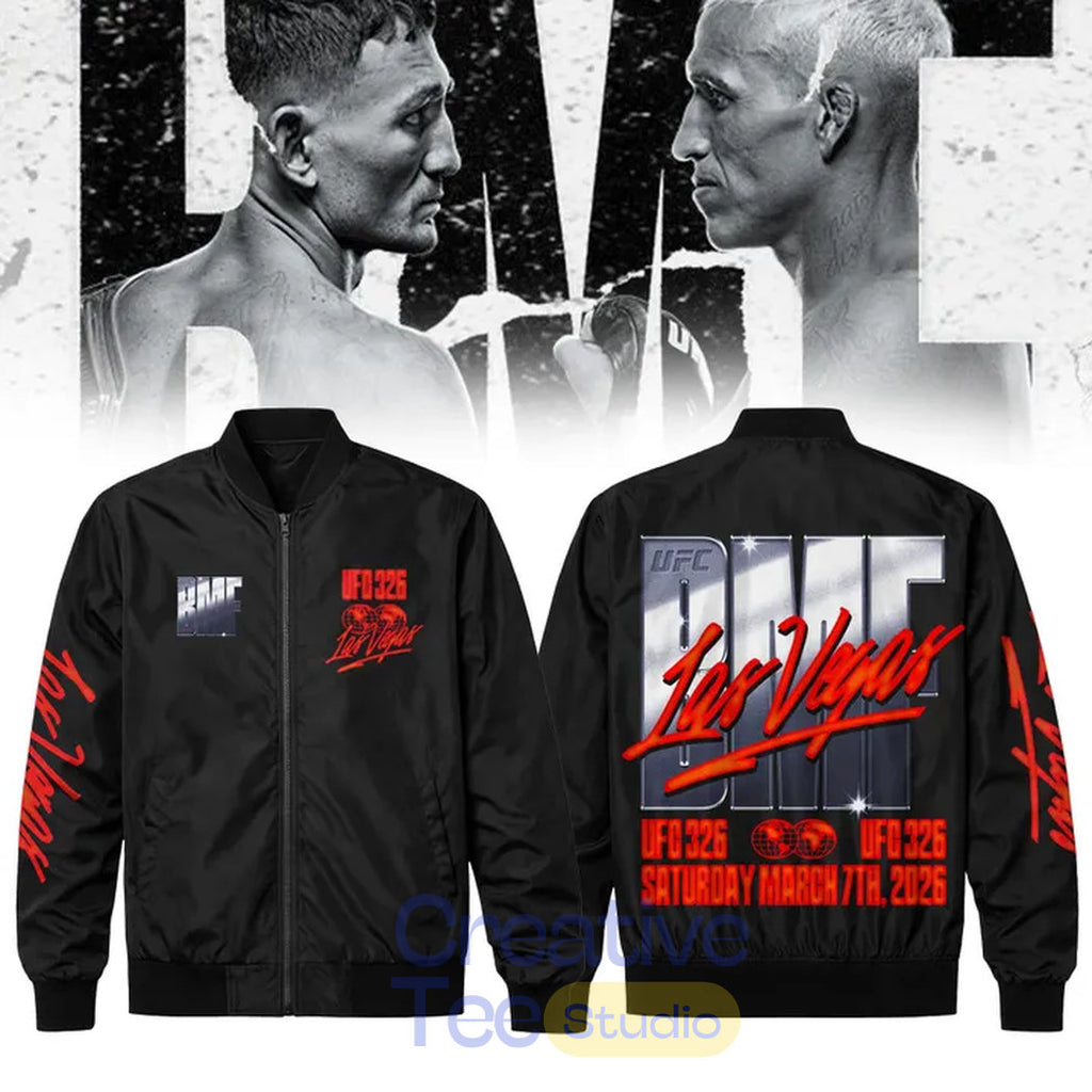 UFC 326 Las Vegas Lightweight Bomber Jacket