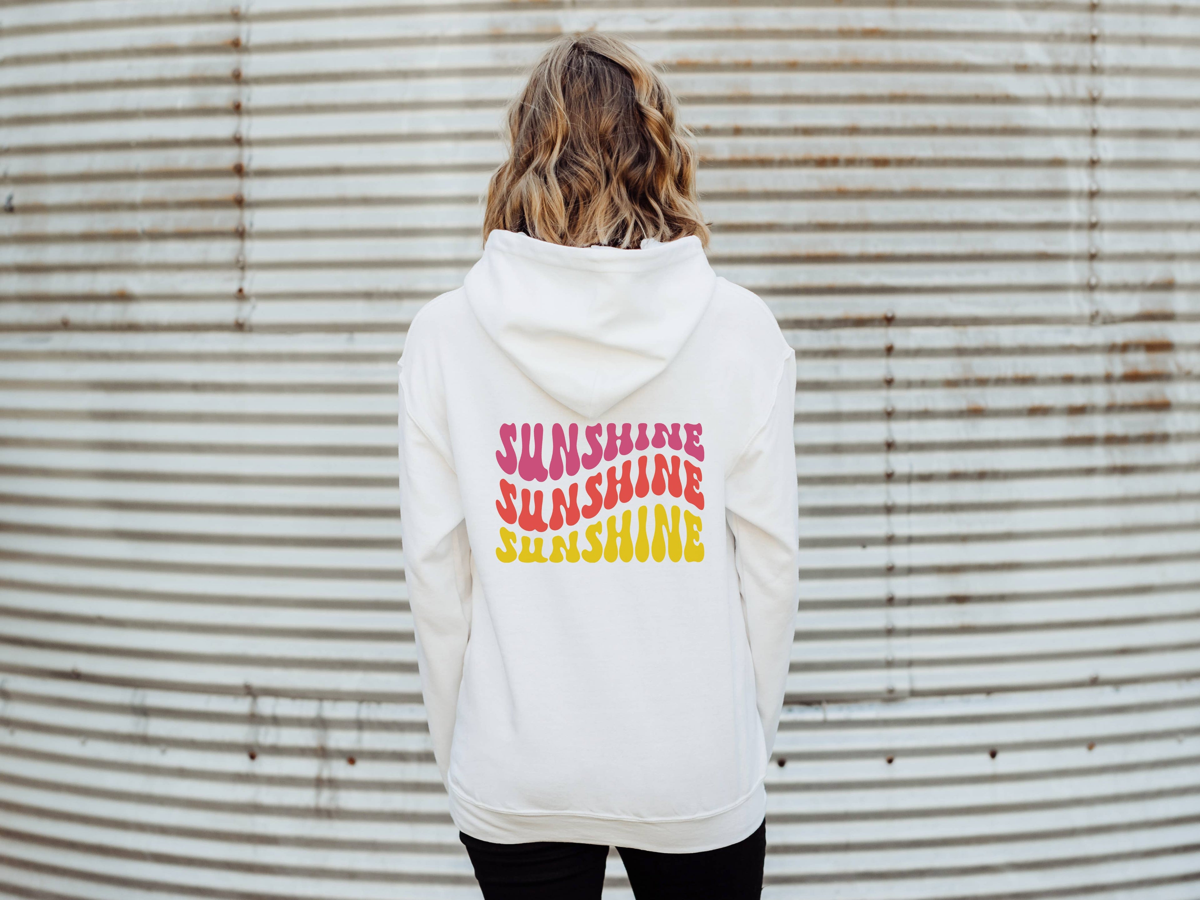 Sunshine Hoodie | Sweatshirt | Sizes S-2XL T-Shirts | PodTeesHub.com