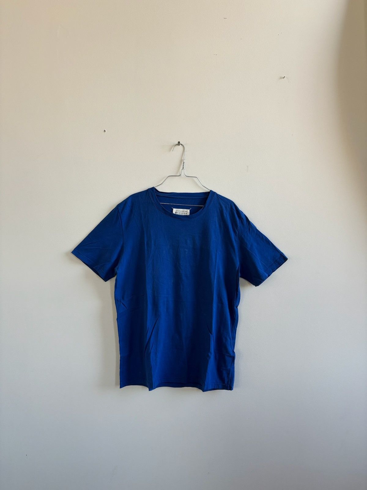 Maison Margiela Margiela T Shirt Royal Blue Hoodie, Sweatshirt | PodTeesHub.com