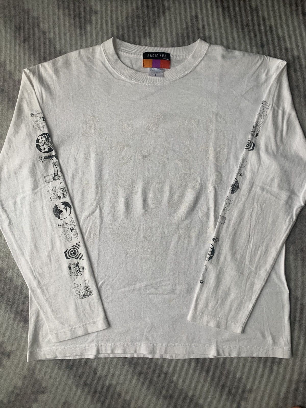 Japanese Brand Radio Eva Evangelion Longsleeve Tshirt Hoodie, Sweatshirt | PodTeesHub.com