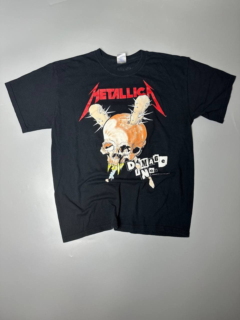 Vintage 00s Metallica Shirt Damage Inc Pushhead L Hoodie, Sweatshirt | PodTeesHub.com
