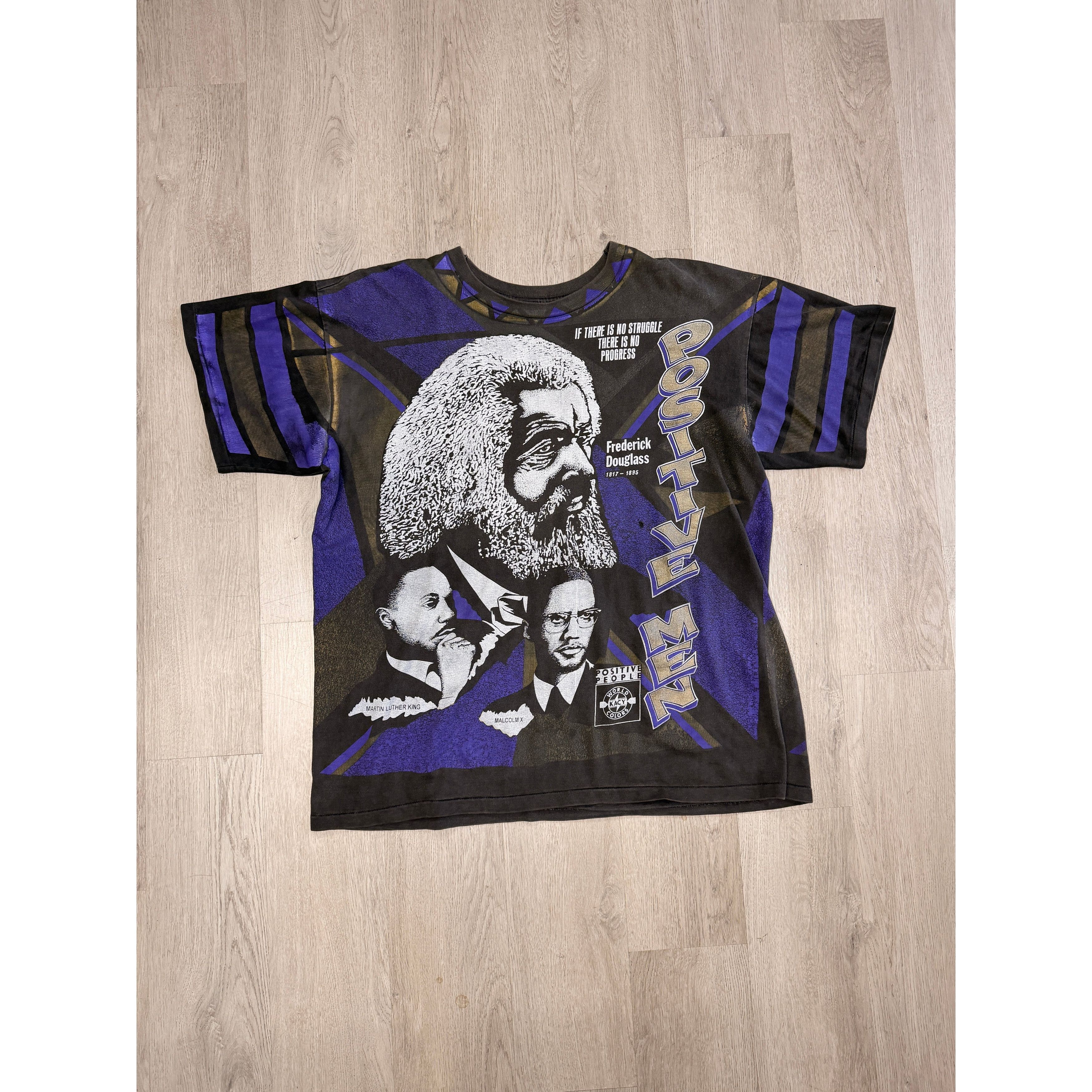 Vintage Kacy World Colors Positive Men Black History Tee Hoodie, Sweatshirt | PodTeesHub.com