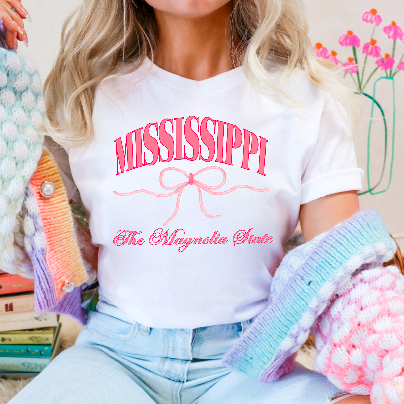 Coquette Tee | Mississippi Tee | Ladies Graphic Tee Hoodie, Sweatshirt | PodTeesHub.com