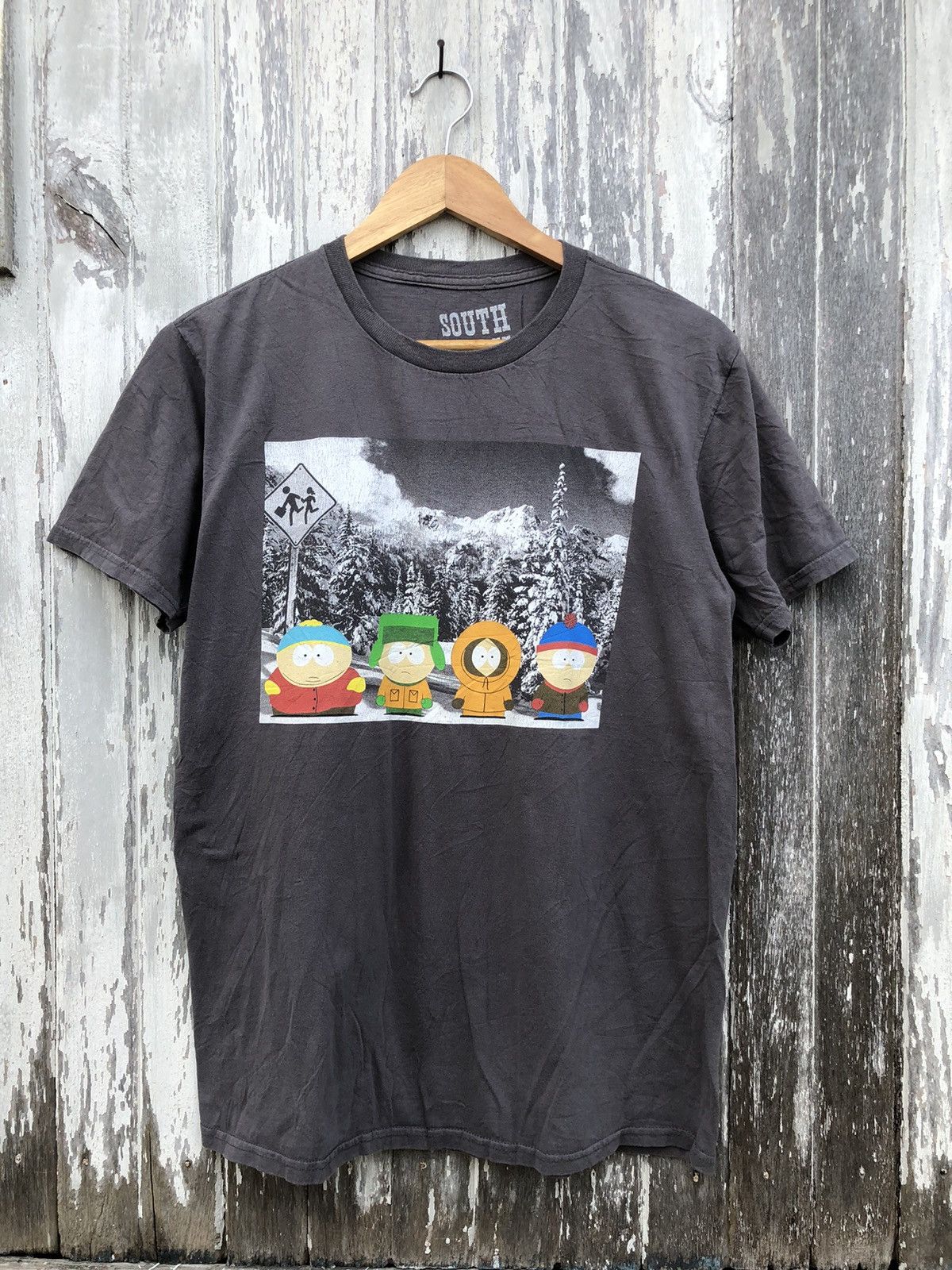 Vintage South Park Bus Stop Character Comedy Tshirts Hoodie, Sweatshirt | PodTeesHub.com