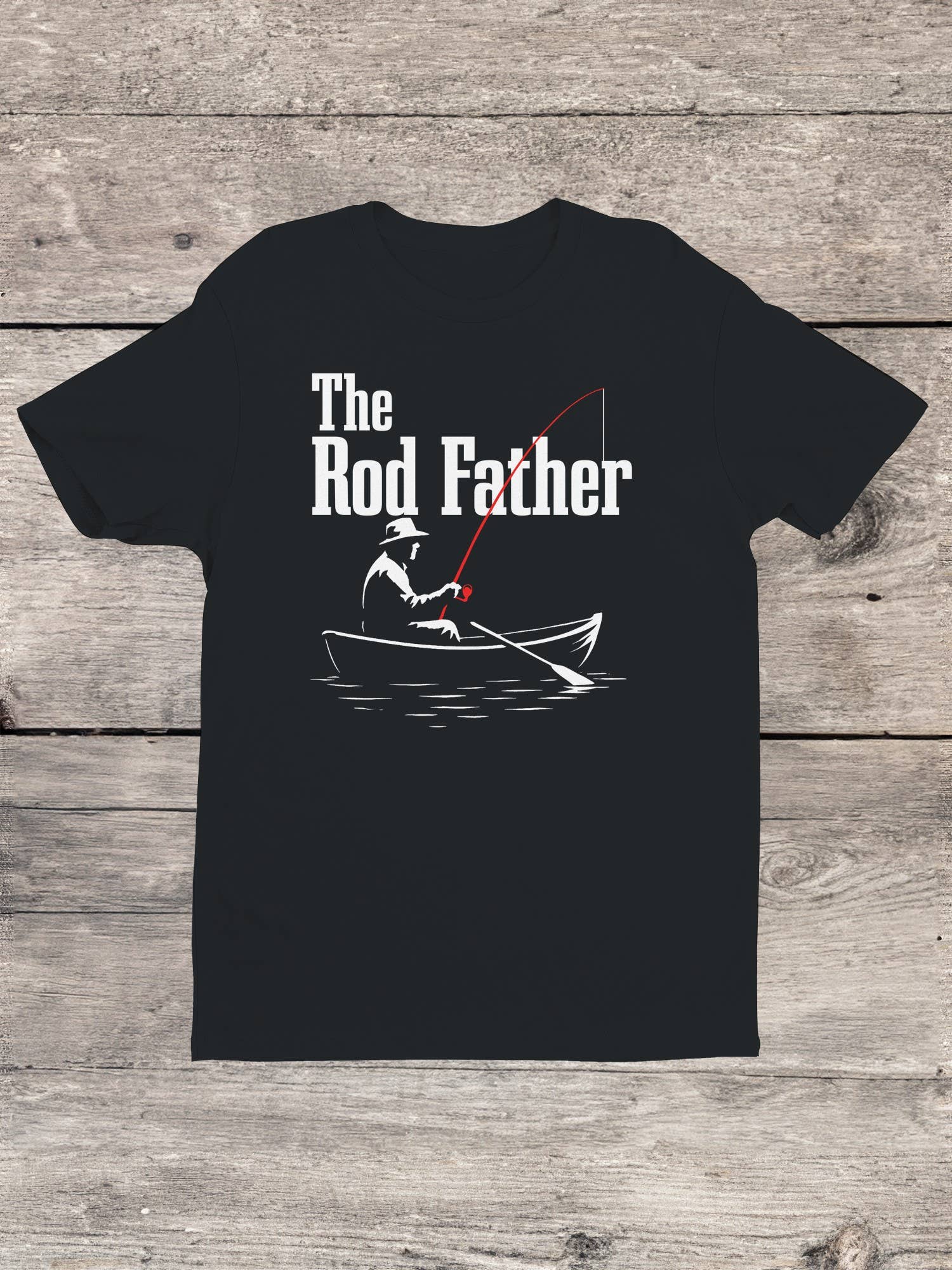 The Rod Father Fishing Men's T-Shirt Hoodie, Sweatshirt | PodTeesHub.com
