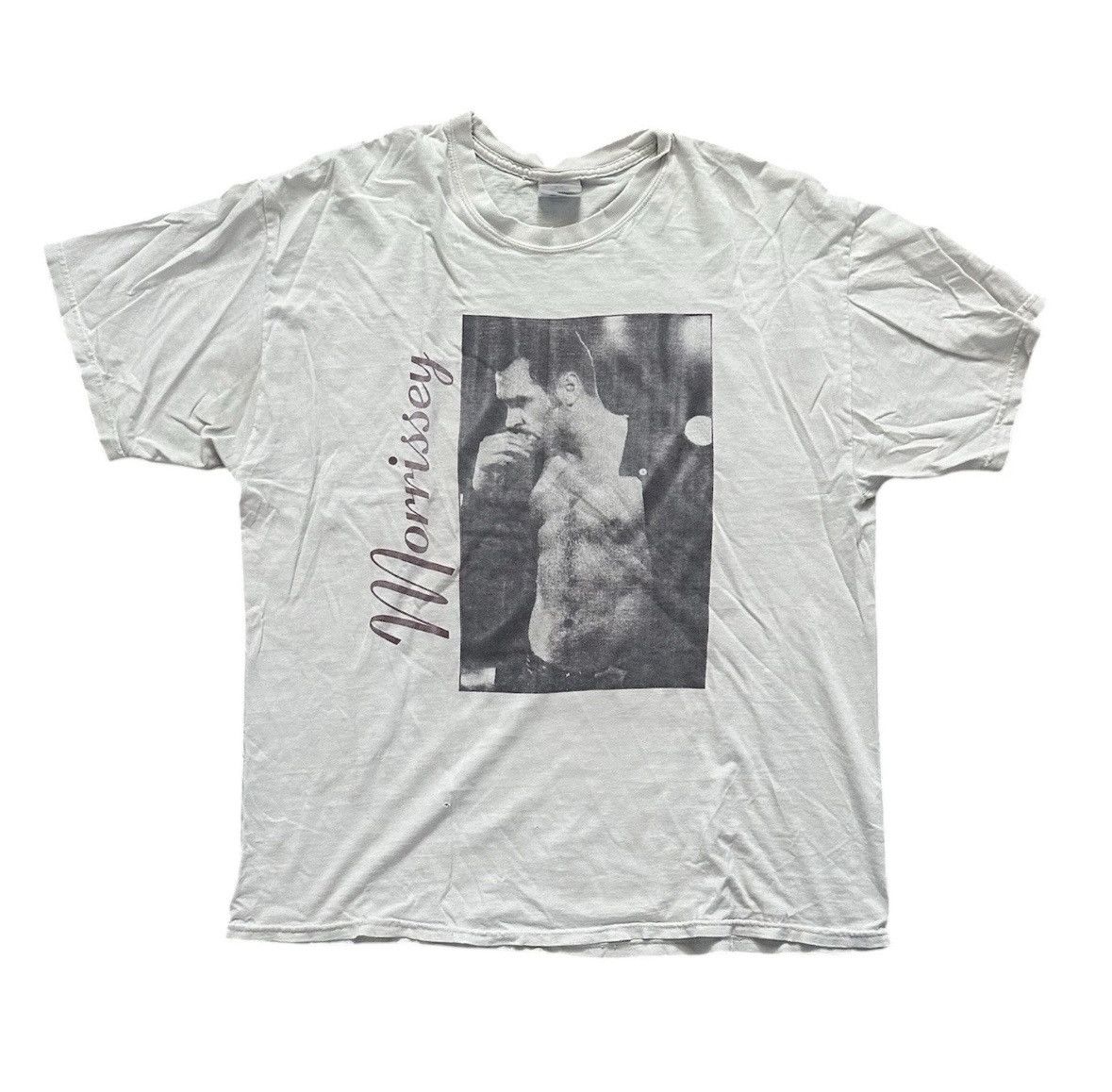 Vintage 90 S Morrisey The Smiths Tour Tee Hoodie, Sweatshirt | PodTeesHub.com