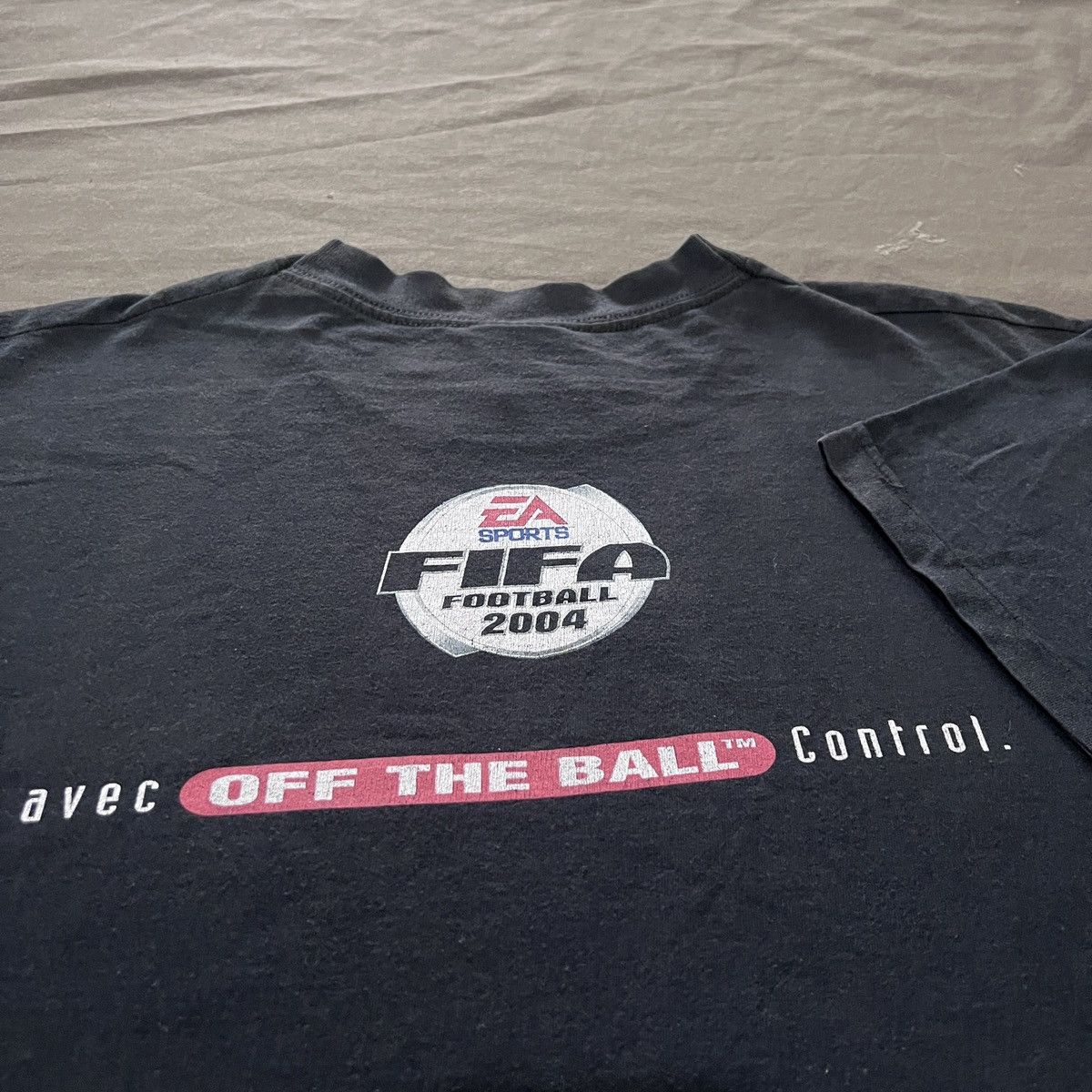Playstation Vintage Ea Sports Fifa Football 2004 Soccer Game Promo Tee Hoodie, Sweatshirt | PodTeesHub.com