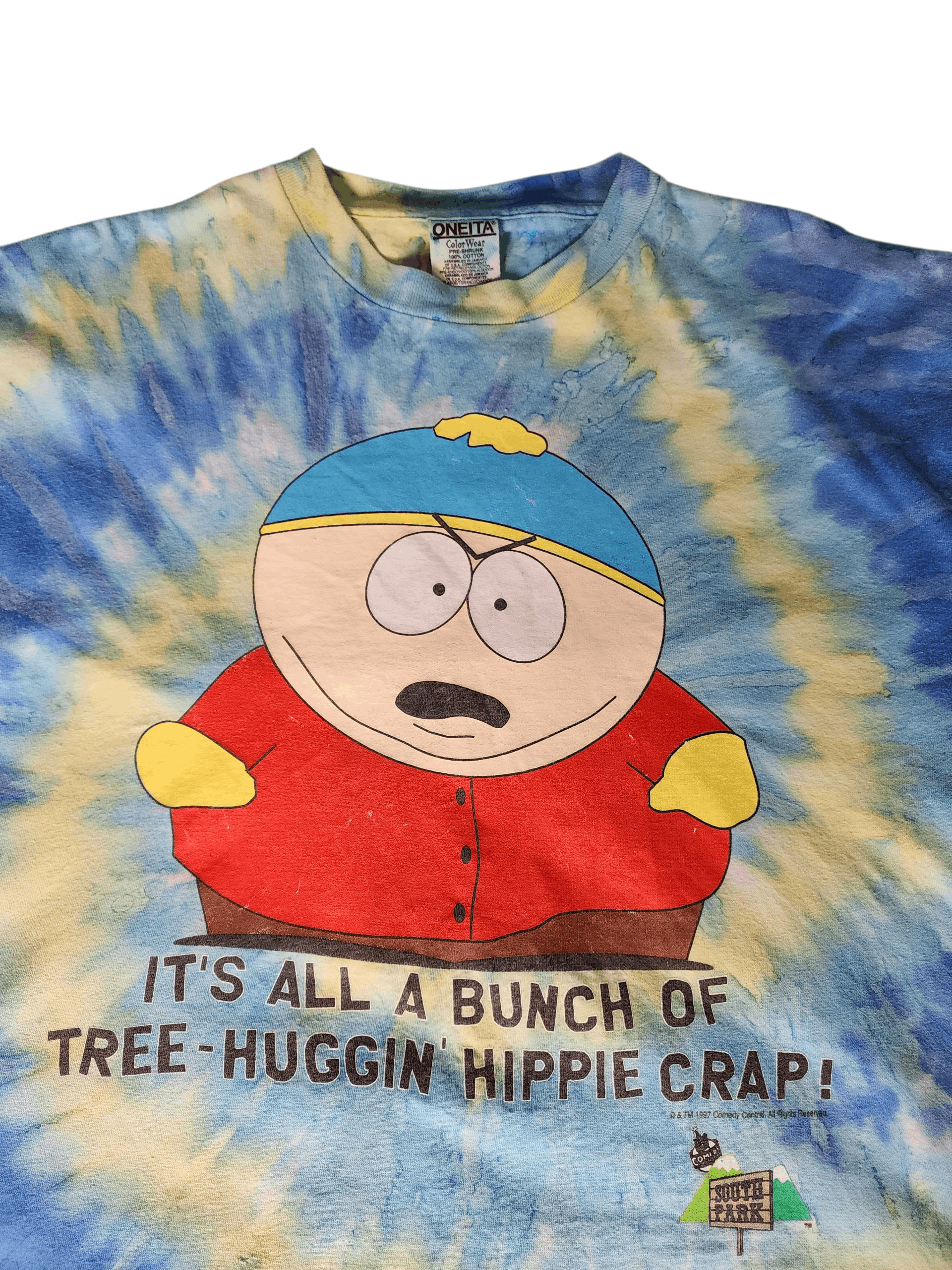 Vintage 1997 South Park Eric Cartman Comedy Central 90s T-Shirts, Hoodie, Sweatshirt | PodTeesHub.com