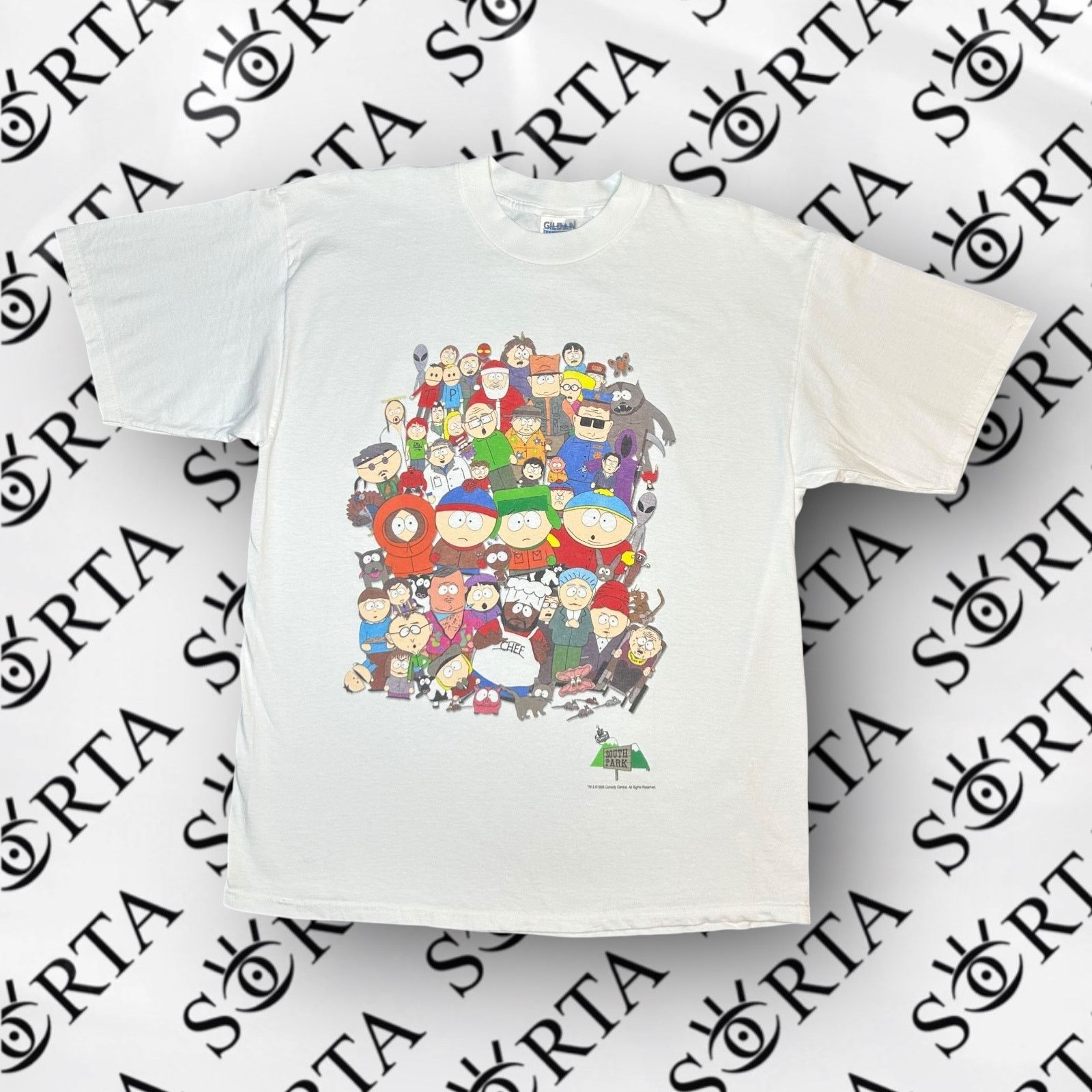 Vintage Vtg 1998 Comedy Central South Park Characters Shirt Size Xl Hoodie, Sweatshirt | PodTeesHub.com