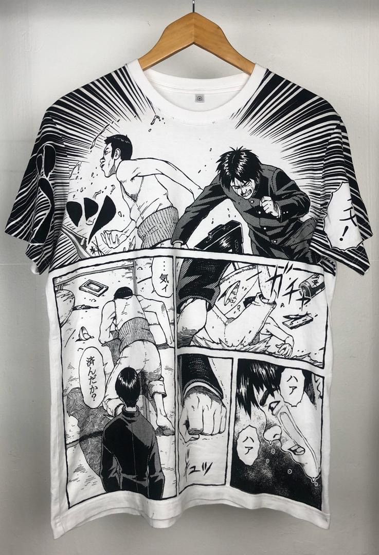 Vintage Japanese Anime Akira Rare Vintage Fullprint Overprin T-Shirts, Hoodie, Sweatshirt | PodTeesHub.com