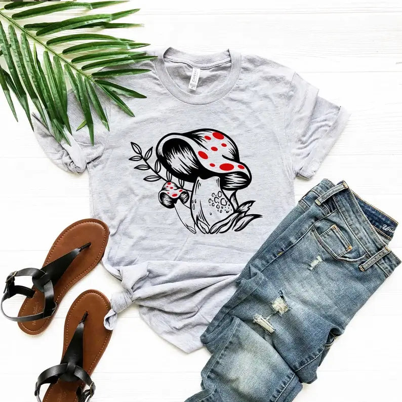 Mushroom Graphic T-Shirt Hoodie, Sweatshirt | PodTeesHub.com