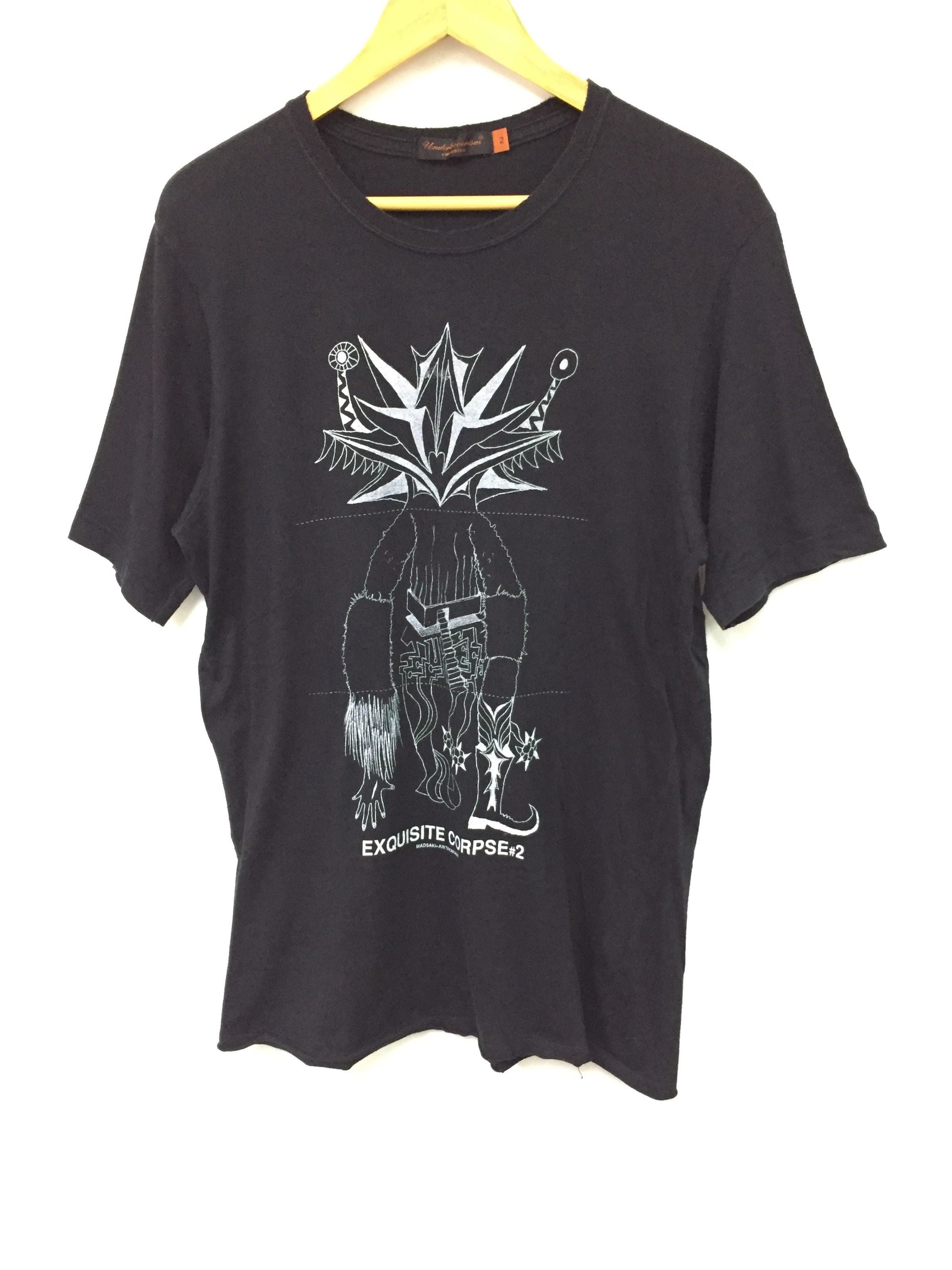 Undercover 2005 Madsaki Exquisite Corpse Monster Distressed Tee Hoodie, Sweatshirt | PodTeesHub.com