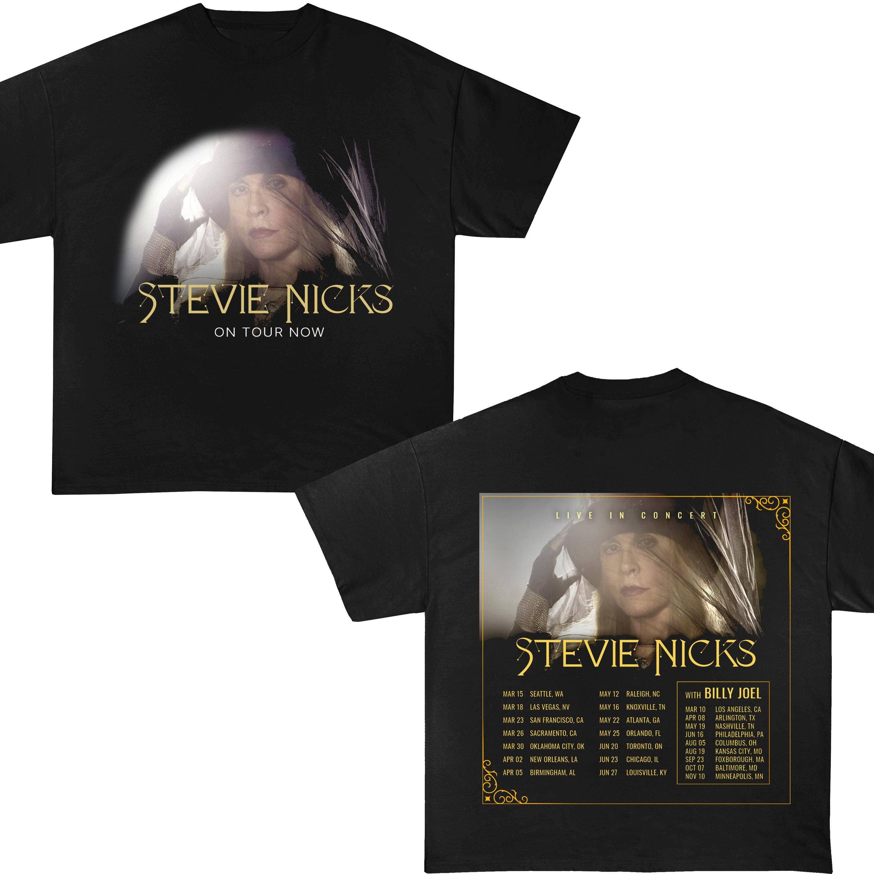 Stevie Nicks 2025 Tour Vintage Concert Tee Hoodie, Sweatshirt | PodTeesHub.com