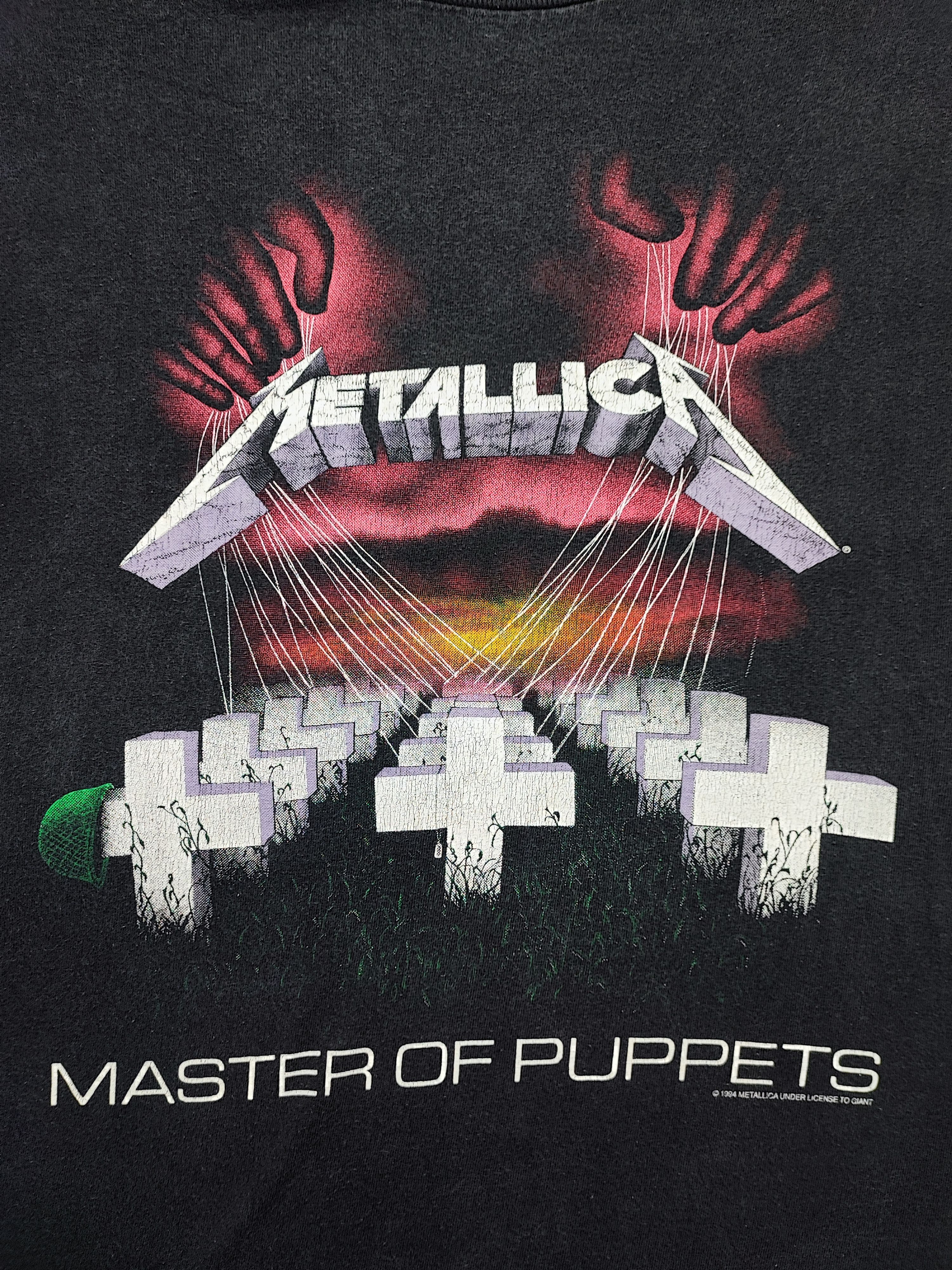 Metallica Master Puppets Vintage Metallica Band 1994 T-Shirts, Hoodie, Sweatshirt
