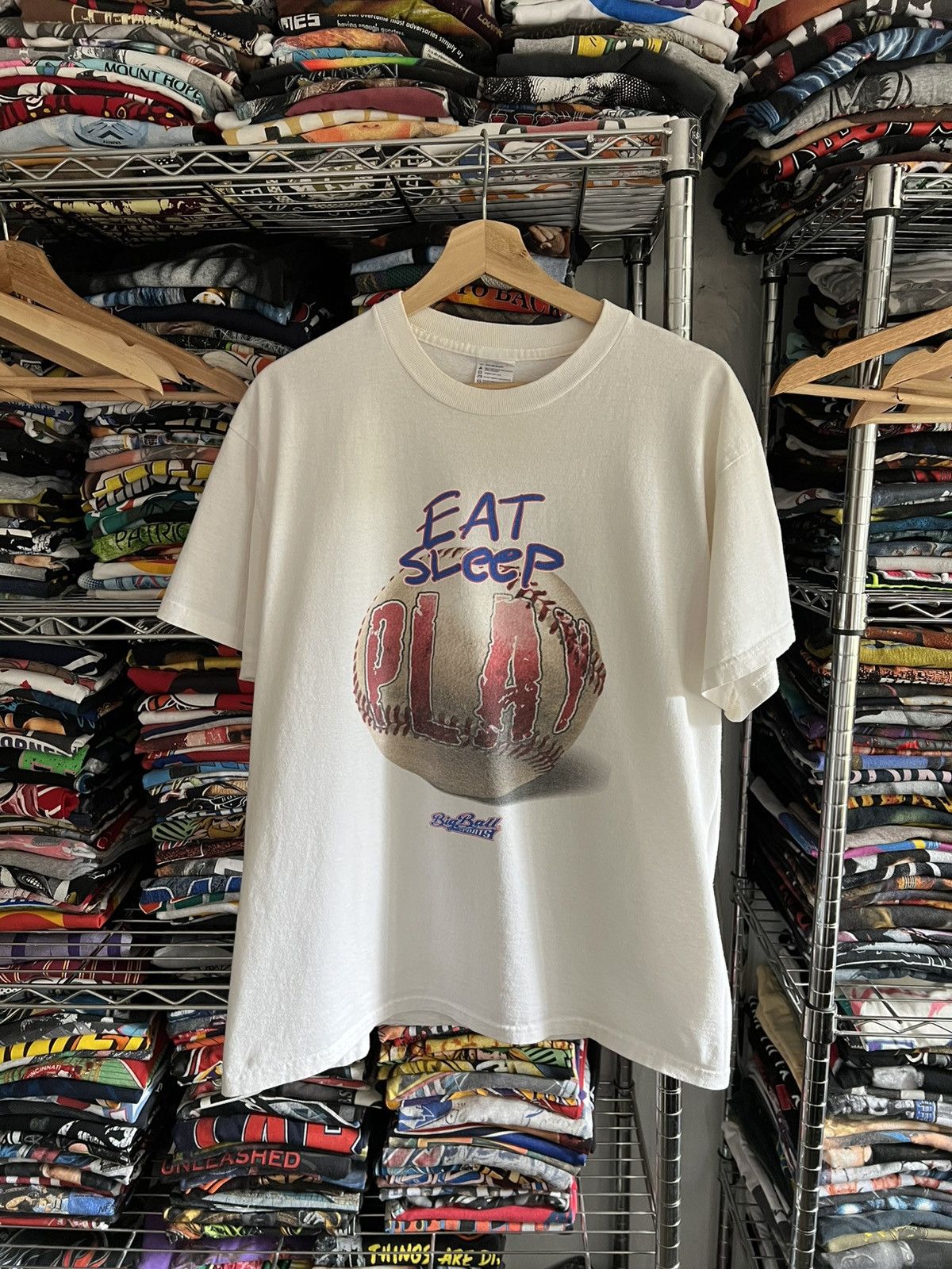 Mlb 2000s Eat Sleep Play Baseball Big Ball Sports T-Shirts, Hoodie, Sweatshirt