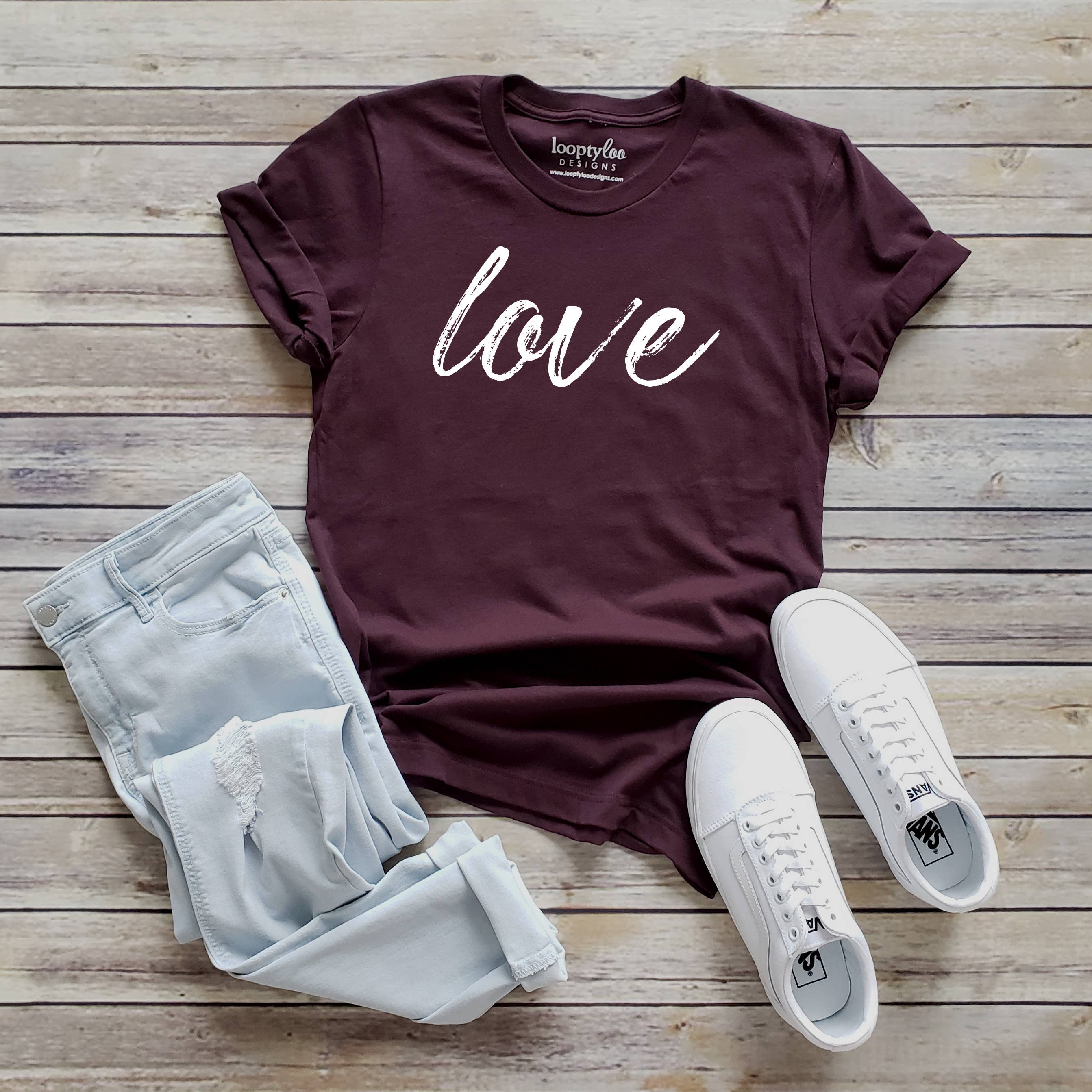 Love Tee | Valentine's Day | Sizes XS-2XL Hoodie, Sweatshirt | PodTeesHub.com