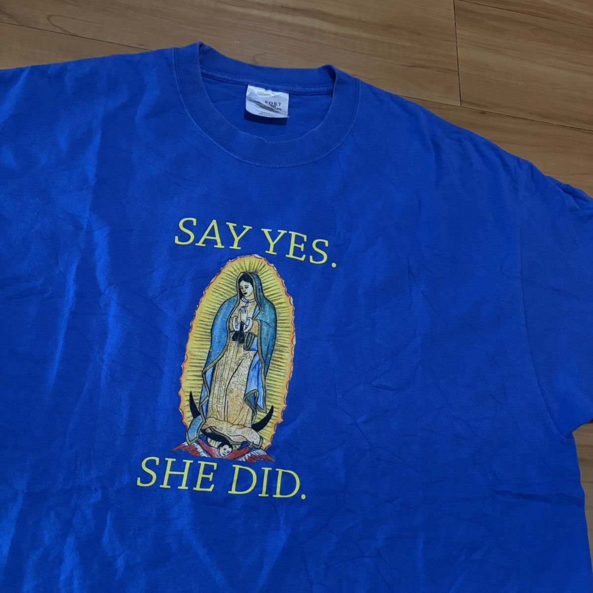 Vintage Virgin Mary T Shirt Hoodie, Sweatshirt | PodTeesHub.com