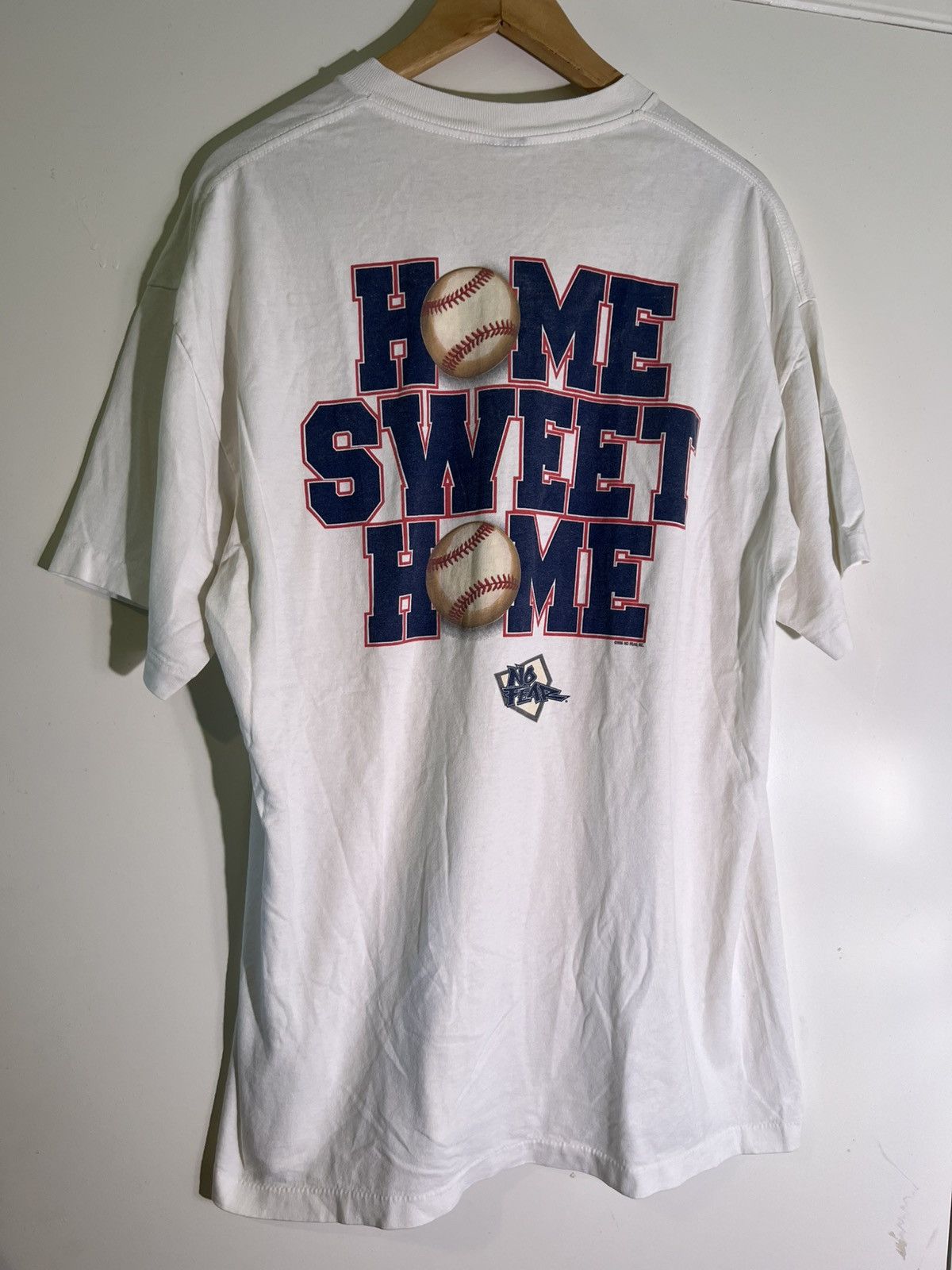 Vintage 90 S Vtg Vintage No Fear Sweet Home Baseball Retro Shirt T-Shirts, Hoodie, Sweatshirt