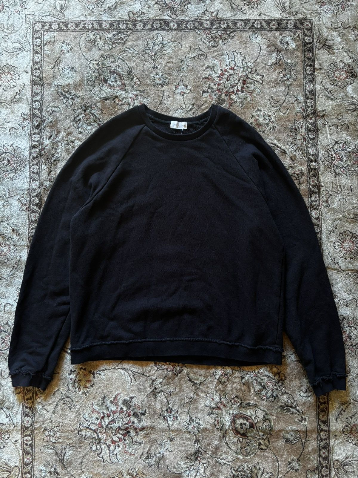 Elliott John Elliott Black Raglan Crewneck T-Shirts, Hoodie, Sweatshirt | PodTeesHub.com