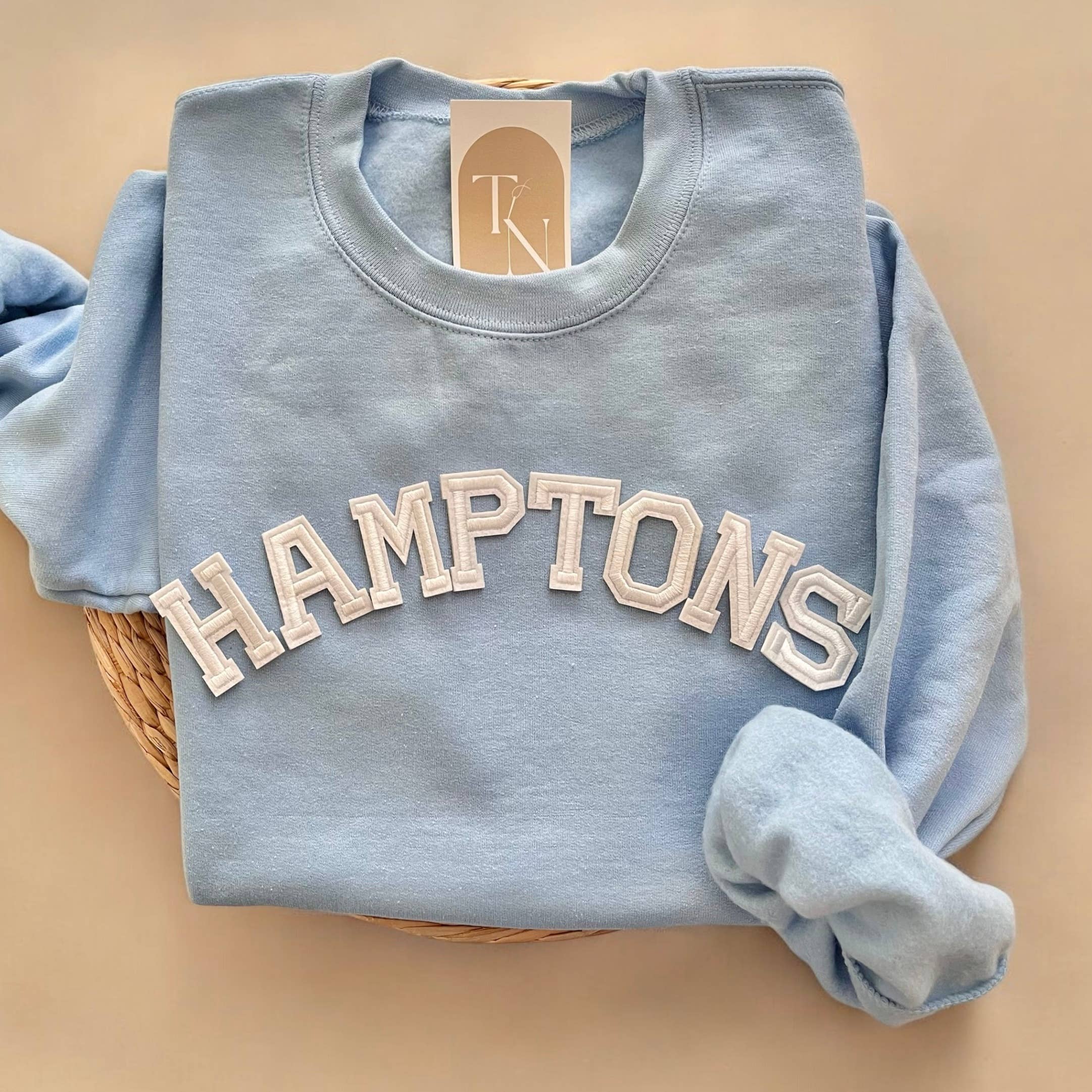Hamptons Crewneck Sweatshirt, Hamptons Sweater T-Shirts, Hoodie | PodTeesHub.com