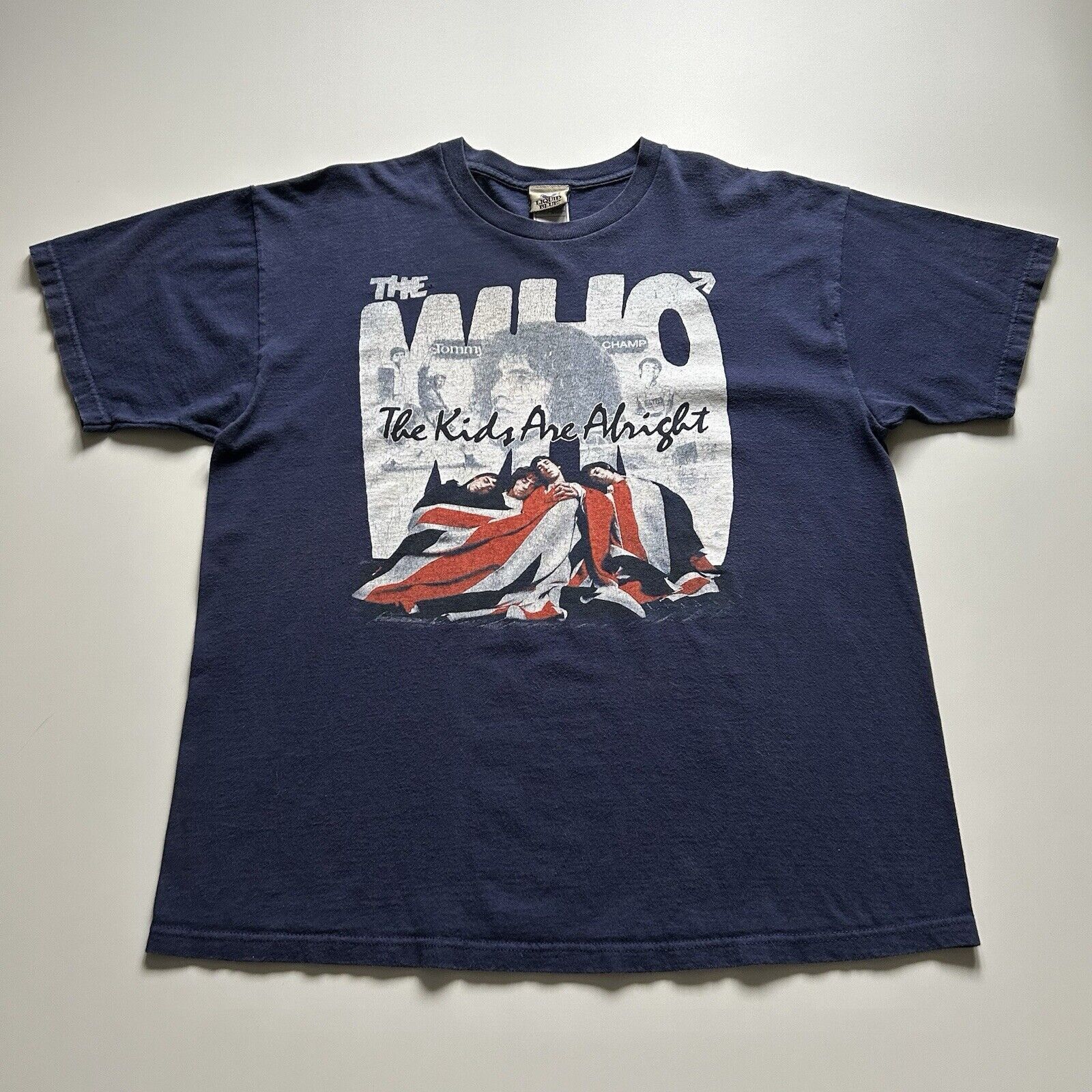 Liquid Blue X Vintage Vintage The Who The Kids Are Alright Graphic Band T Shirt Xl Hoodie, Sweatshirt | PodTeesHub.com