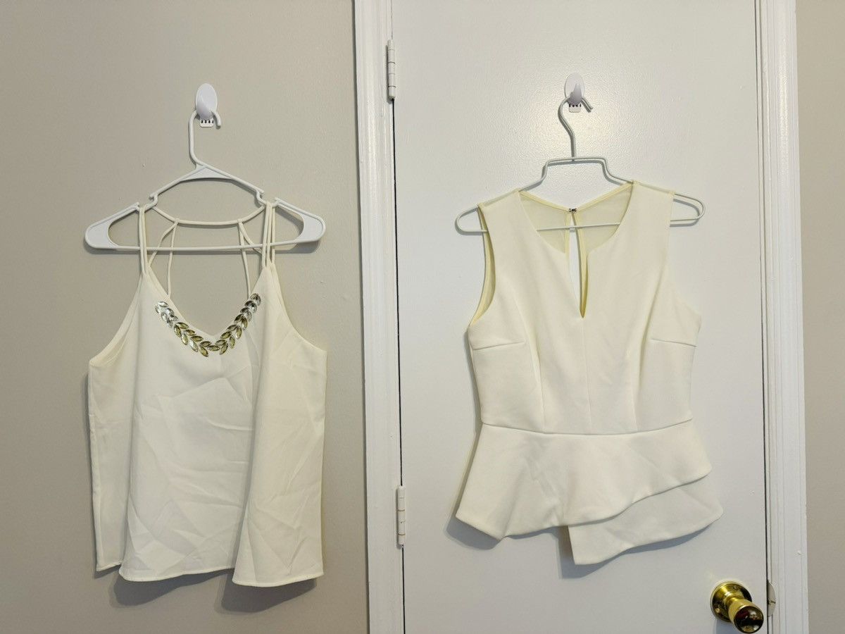 Xoxo Ivory Tank Blouses Set Size M T-Shirts, Hoodie, Sweatshirt