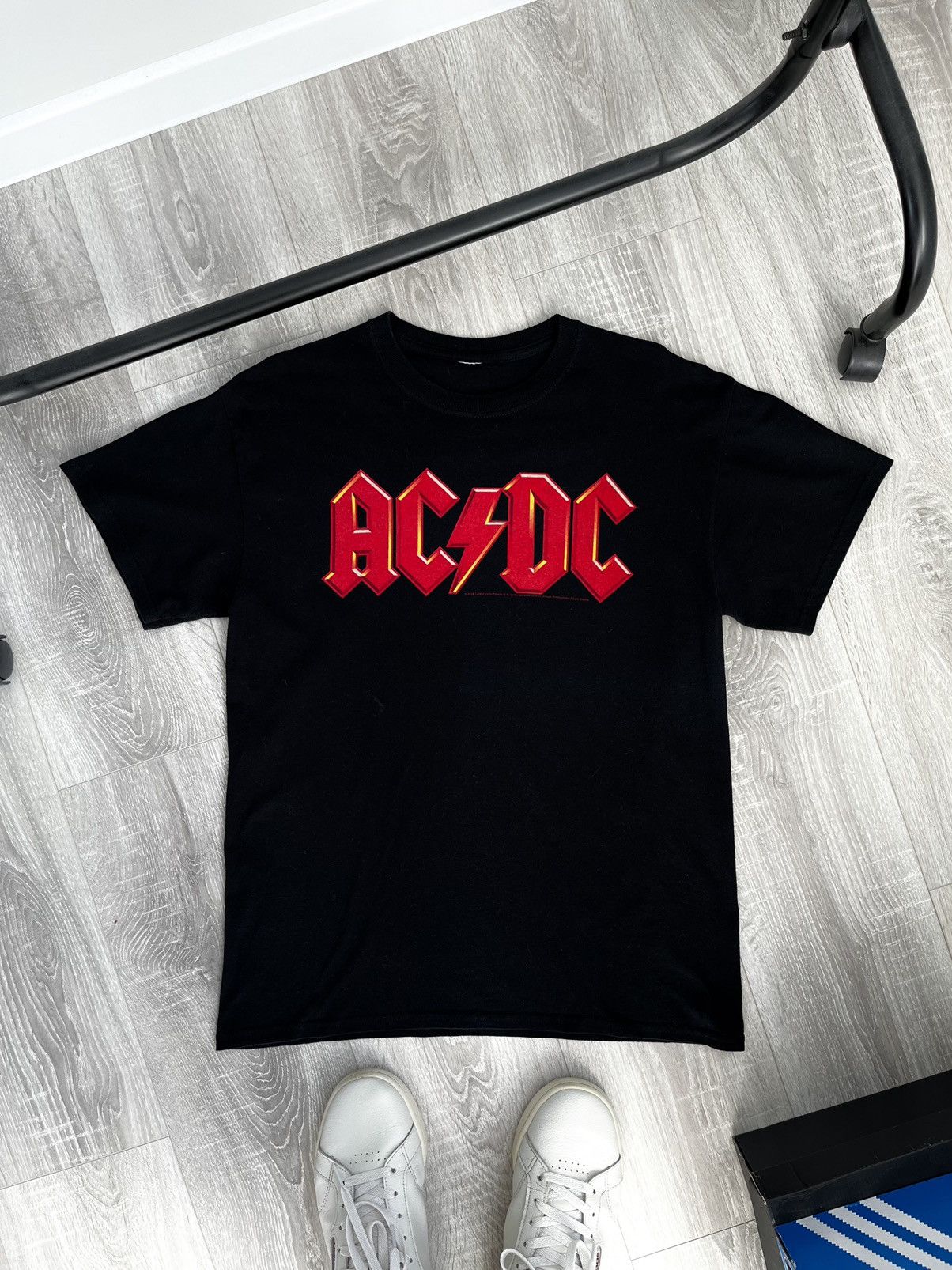Dc Ac Dc 2016 Graphic Logo Rock Band T Shirt Size M Merch Hoodie, Sweatshirt | PodTeesHub.com