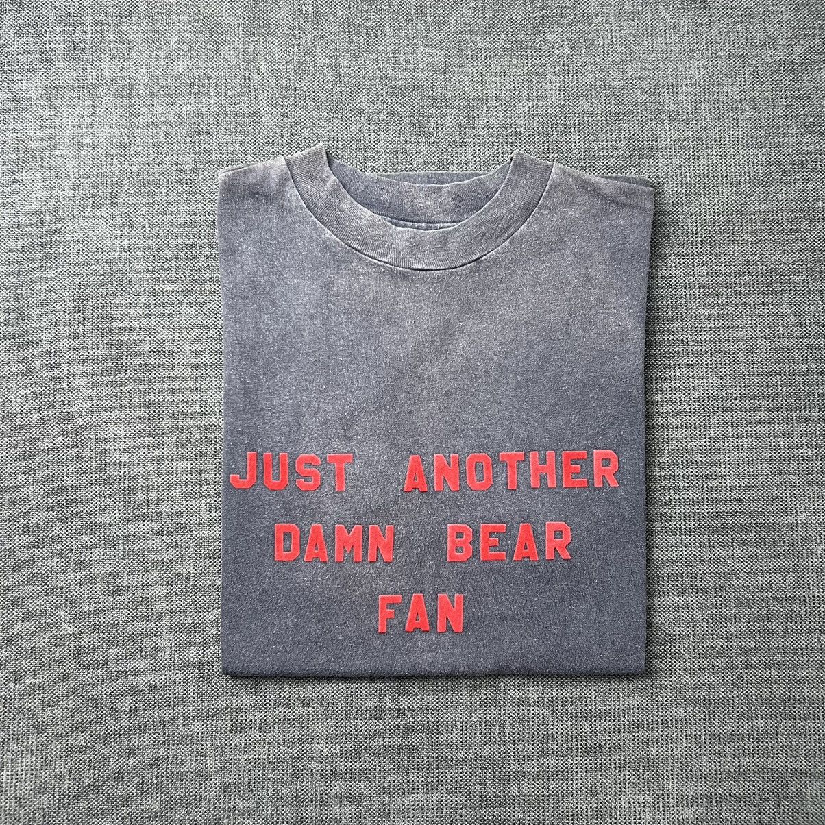 Vintagexlvintage Wording Tee Just Another Damn Bear Fan Hoodie, Sweatshirt | PodTeesHub.com