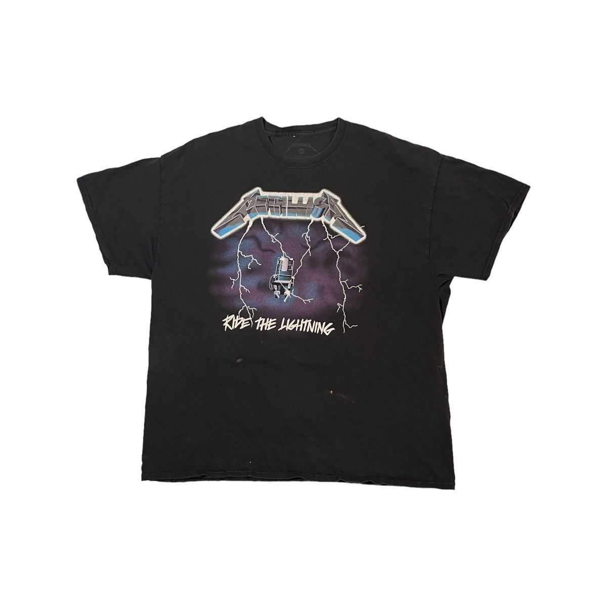 Metallica Ride The Lightning Shirt Hoodie, Sweatshirt | PodTeesHub.com