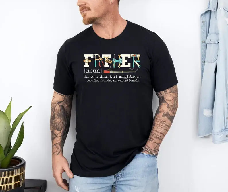 Father Like A Dad But Mightier T-Shirt Hoodie, Sweatshirt | PodTeesHub.com