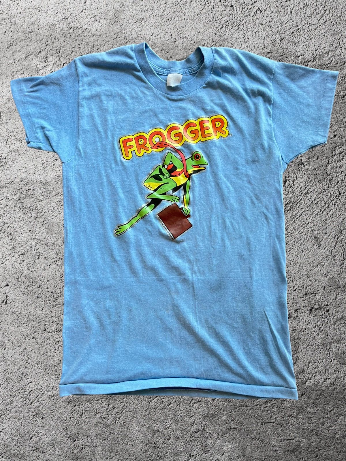 Vintage 1982 Sega Frogger Video Game T Shirt Hoodie, Sweatshirt | PodTeesHub.com