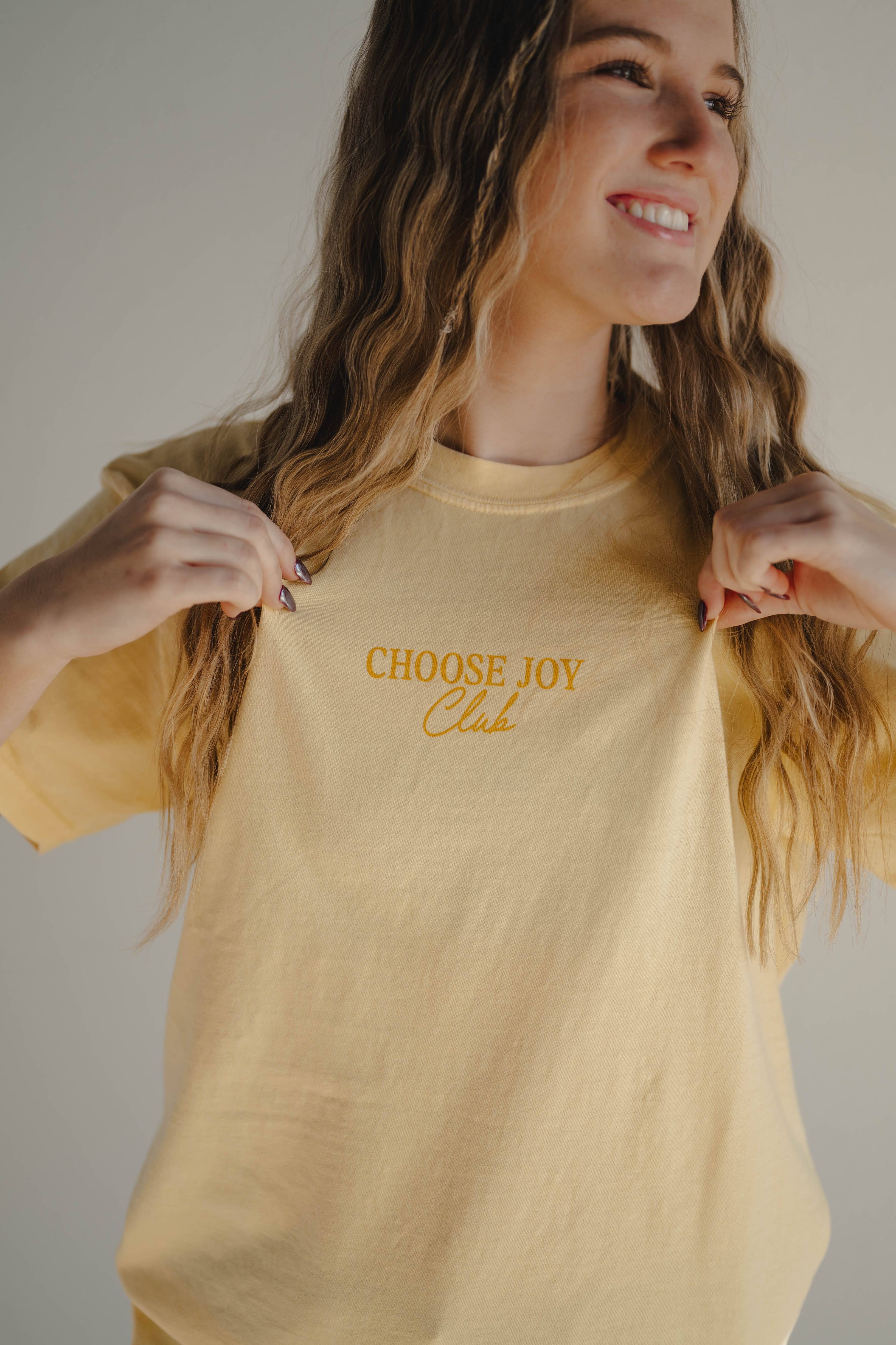 Choose Joy Tee | Women's Christian Tee Hoodie, Sweatshirt | PodTeesHub.com