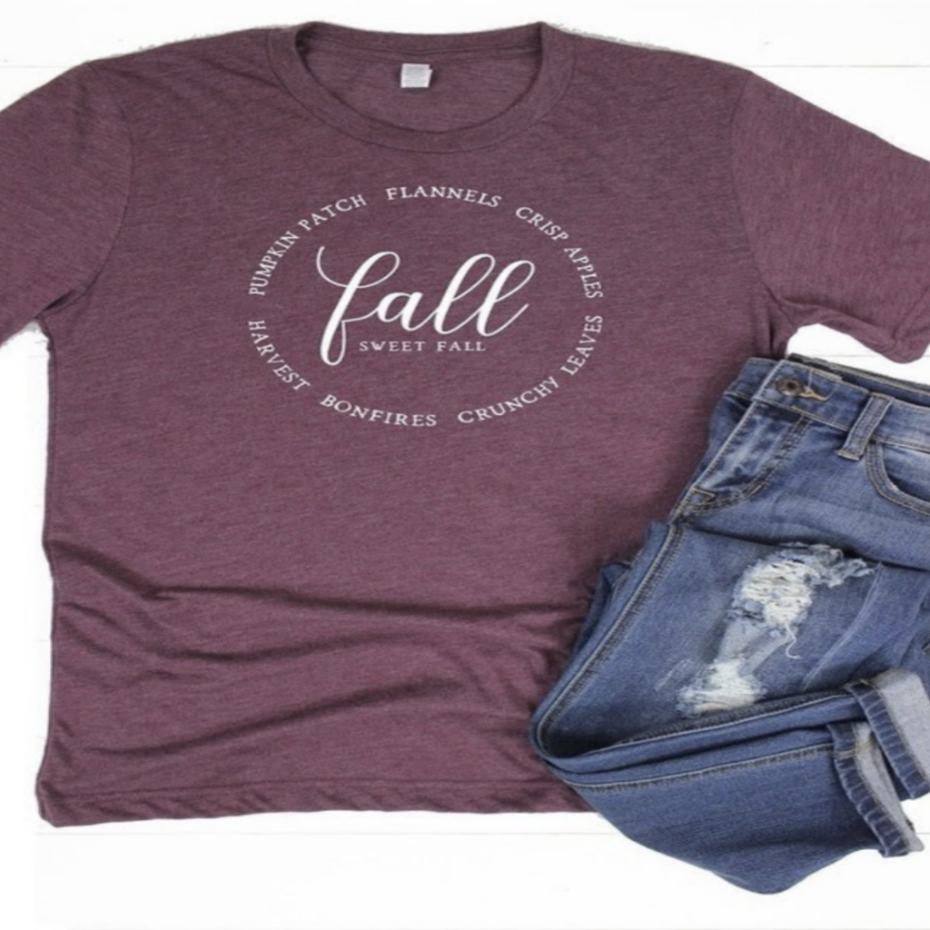 Fall Sweet Fall Tee Hoodie, Sweatshirt | PodTeesHub.com