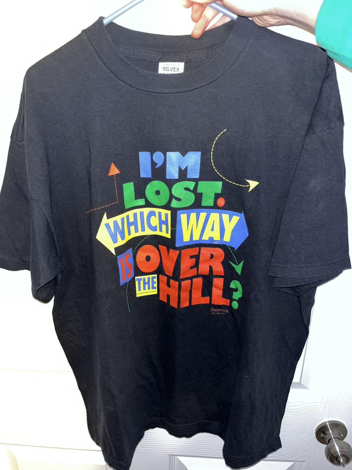 Vintage Im Lost Which Way Is Over Hill Vintage Y2k T-Shirts, Hoodie, Sweatshirt