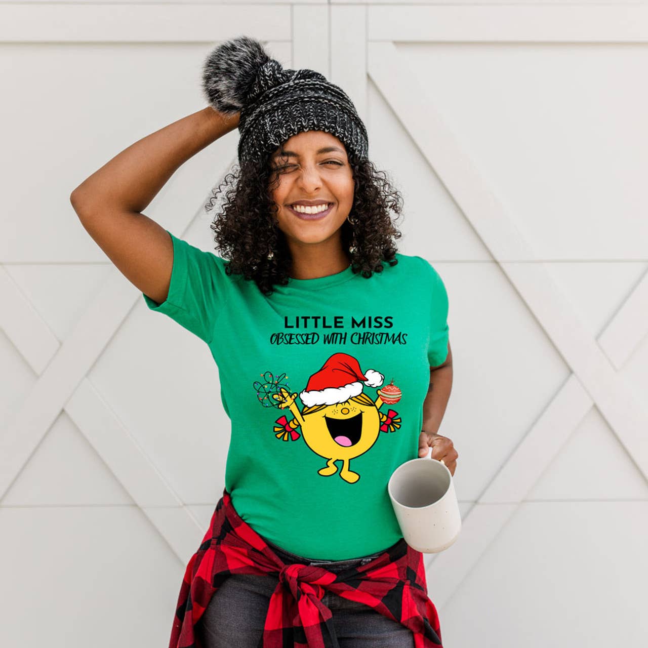 Miss Obsessed with Christmas Tee Hoodie, Sweatshirt | PodTeesHub.com