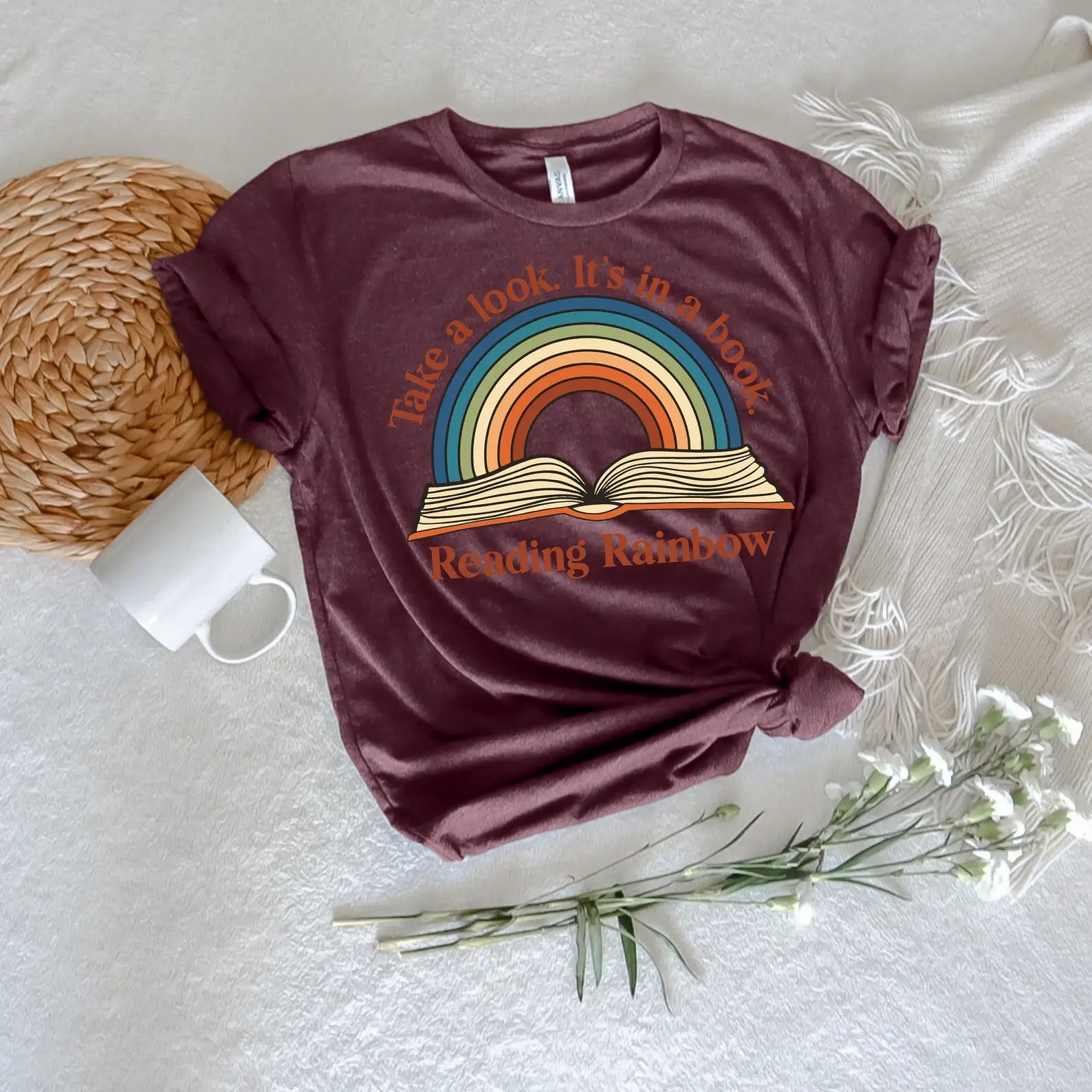 Take A Look It's in A Book T-Shirt Hoodie, Sweatshirt | PodTeesHub.com