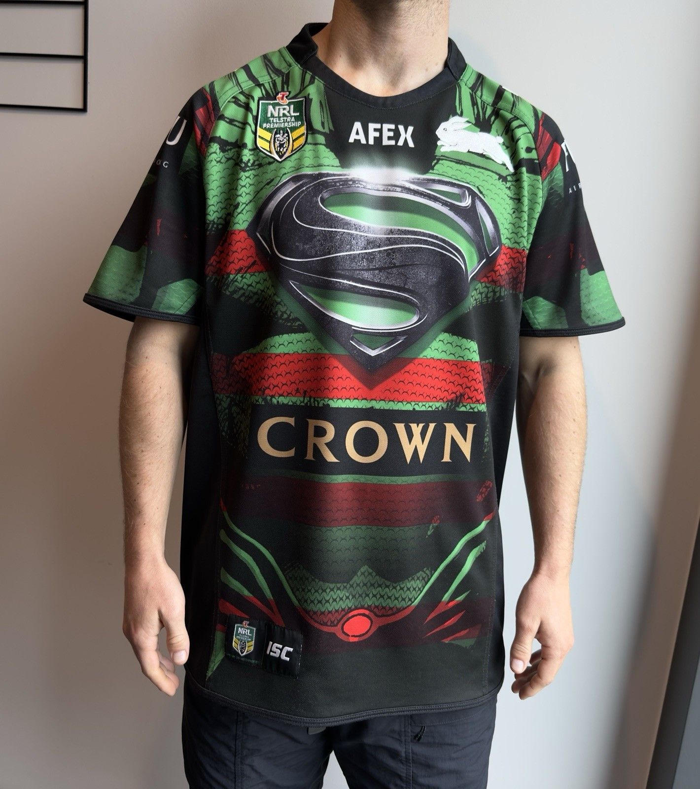 Vintage Nrl South Sydney Rabbitohs Rugby League Jersey Superman T-Shirts, Hoodie, Sweatshirt | PodTeesHub.com