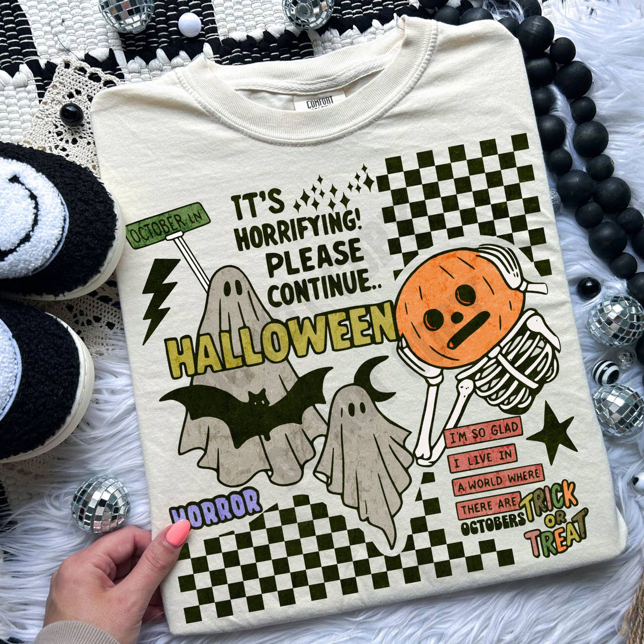 Halloween Collage Tee Hoodie, Sweatshirt | PodTeesHub.com
