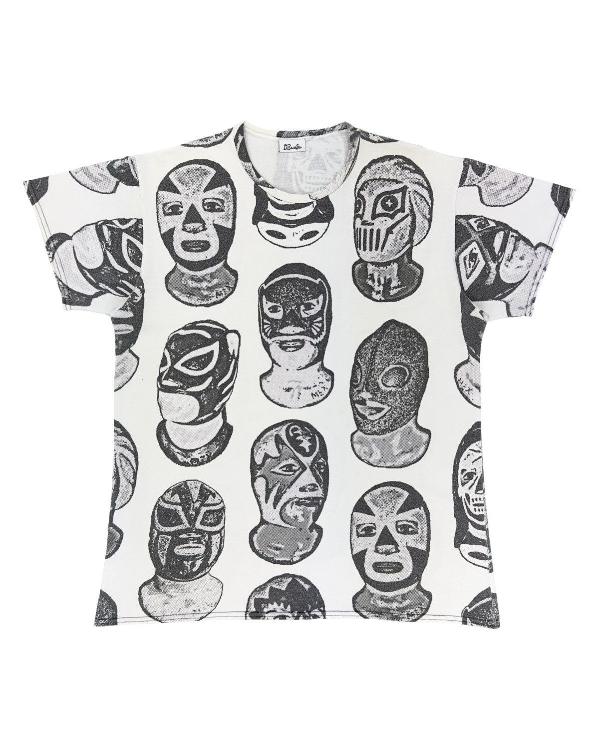 Vintage 90s D Brooks Luchador Lucha Libre All Over Print T Shirt Hoodie, Sweatshirt | PodTeesHub.com