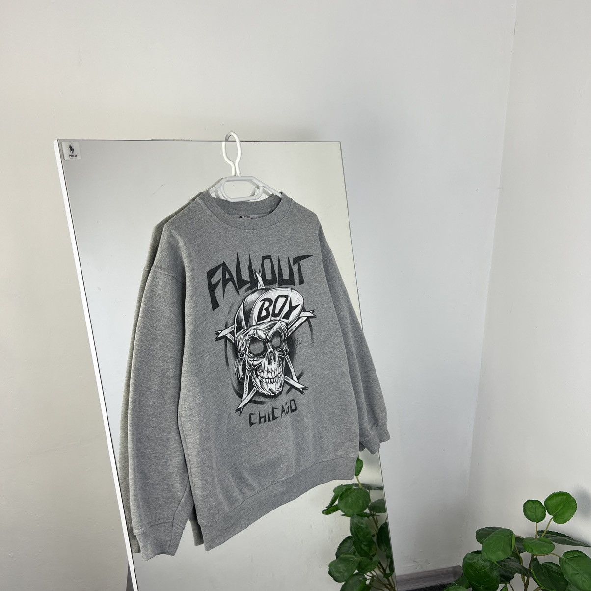 Band Tees Vintage Fallout Boy Big Logo Rock Band Sweatshirt Hoodie | PodTeesHub.com