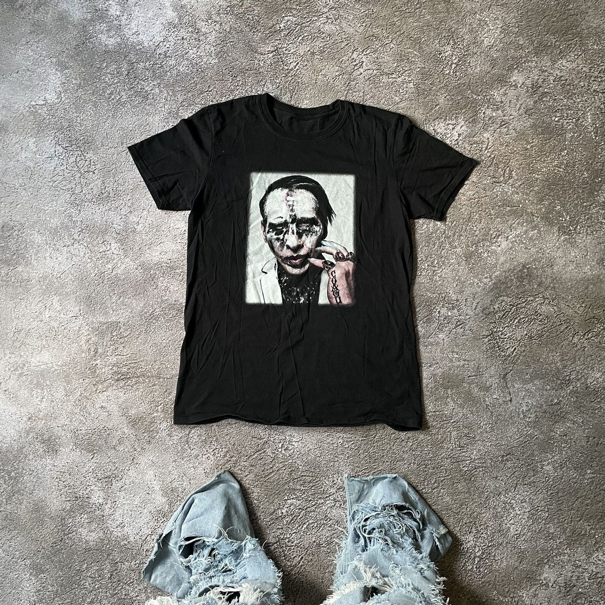 Band Vintage Y2k Skulls Dead Marilyn Manson God Creepy Horror T-Shirts, Hoodie, Sweatshirt