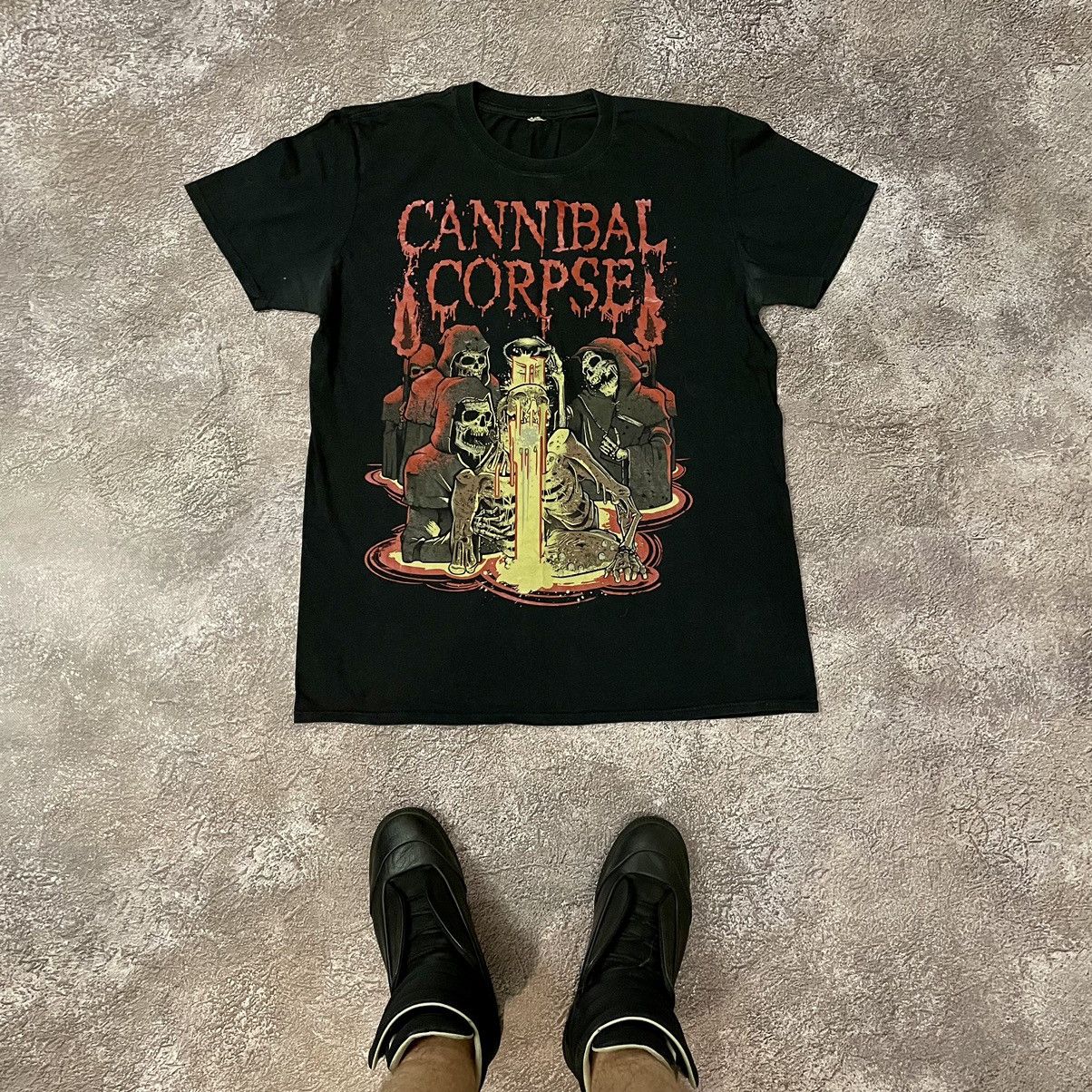 Vintage Y2k Cannibal Corpse Fuck Like Beast Horror Tee 90s Hoodie, Sweatshirt | PodTeesHub.com