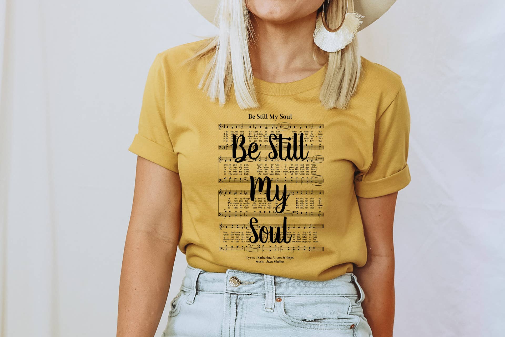 Be Still My Soul Hymn T-Shirt Hoodie, Sweatshirt | PodTeesHub.com