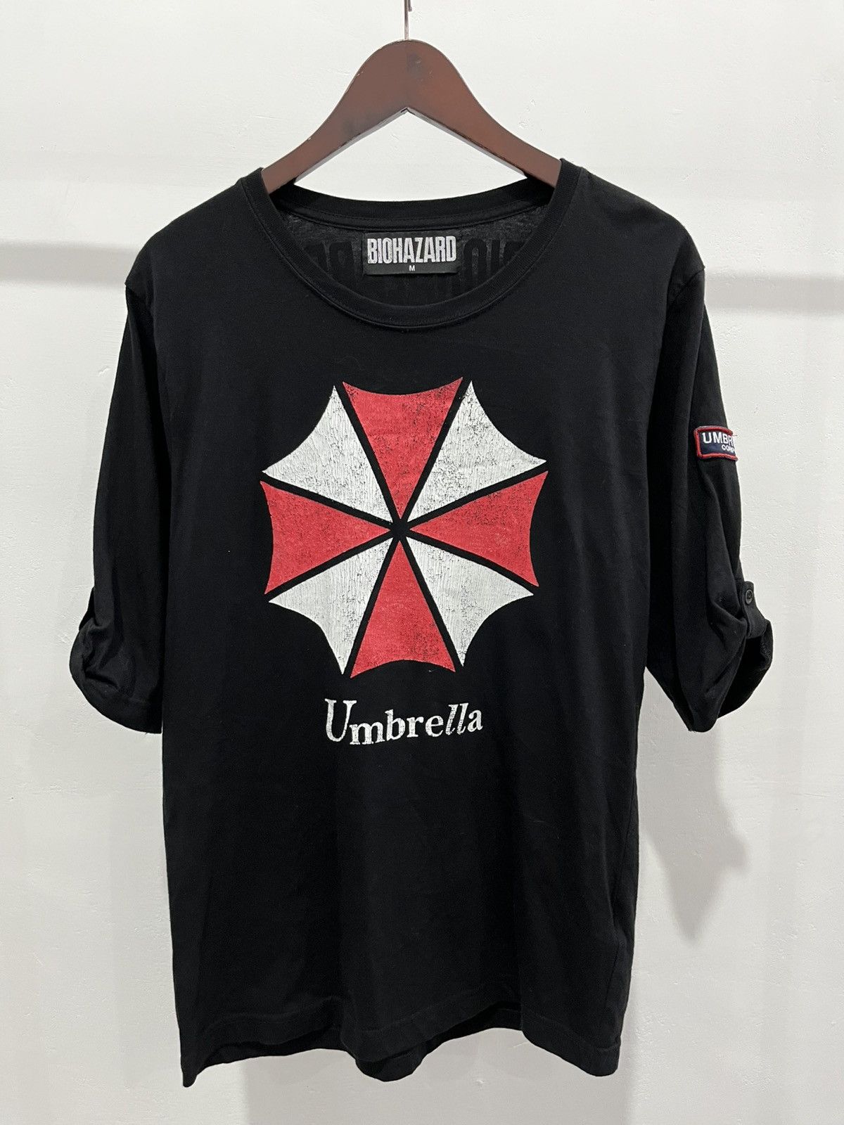 Other Vintage Resident Evil Umbrella Owen Hyatt Somar T-Shirts, Hoodie, Sweatshirt | PodTeesHub.com