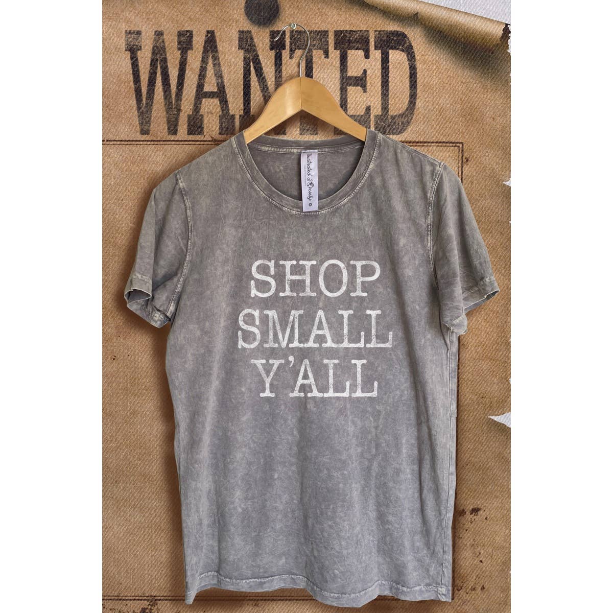 Shop Small Yall Mineral Wash Vintage  Graphic  Tee Hoodie, Sweatshirt | PodTeesHub.com