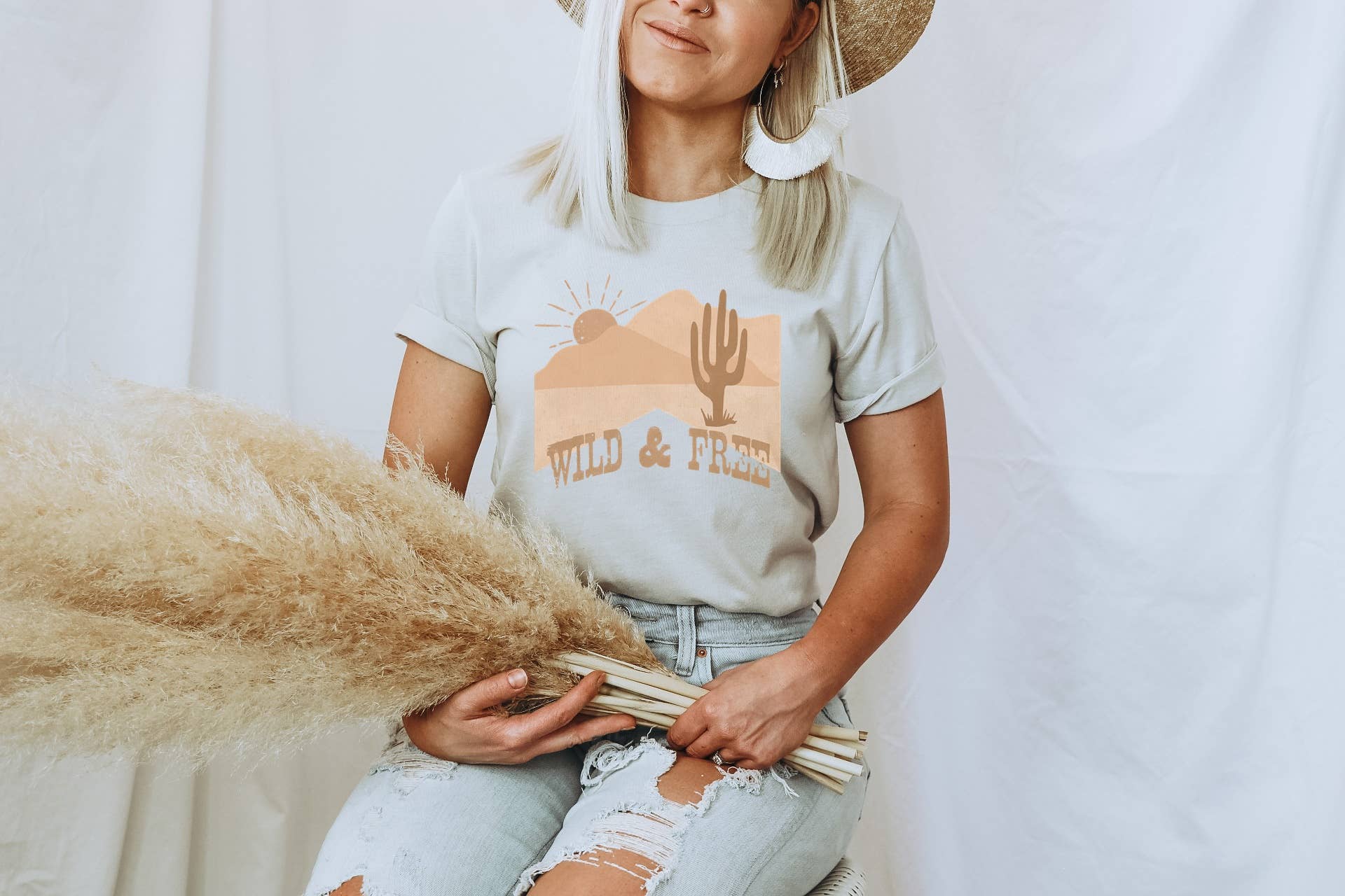 Western Wild and Free L Western Tee Hoodie, Sweatshirt | PodTeesHub.com